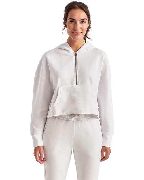 Women's Alice Half-Zip Hooded Sweatshirt - TD077 14