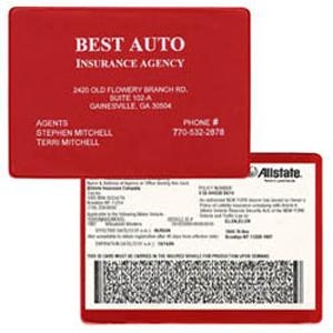 Copy-Guard Vinyl - Insurance Card Holder 4