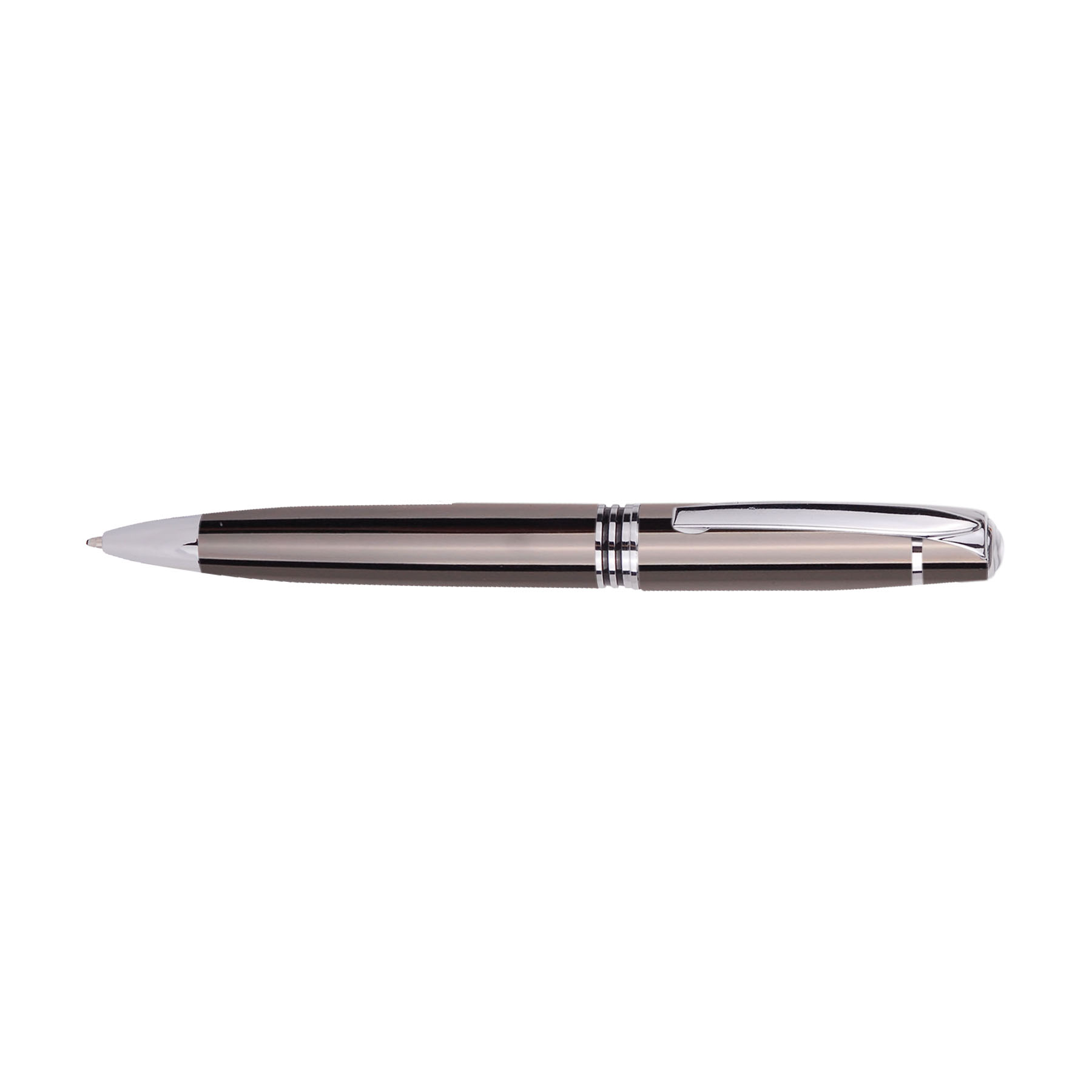 Twist Metal Ballpoint Pen w/Matching Case Set 4