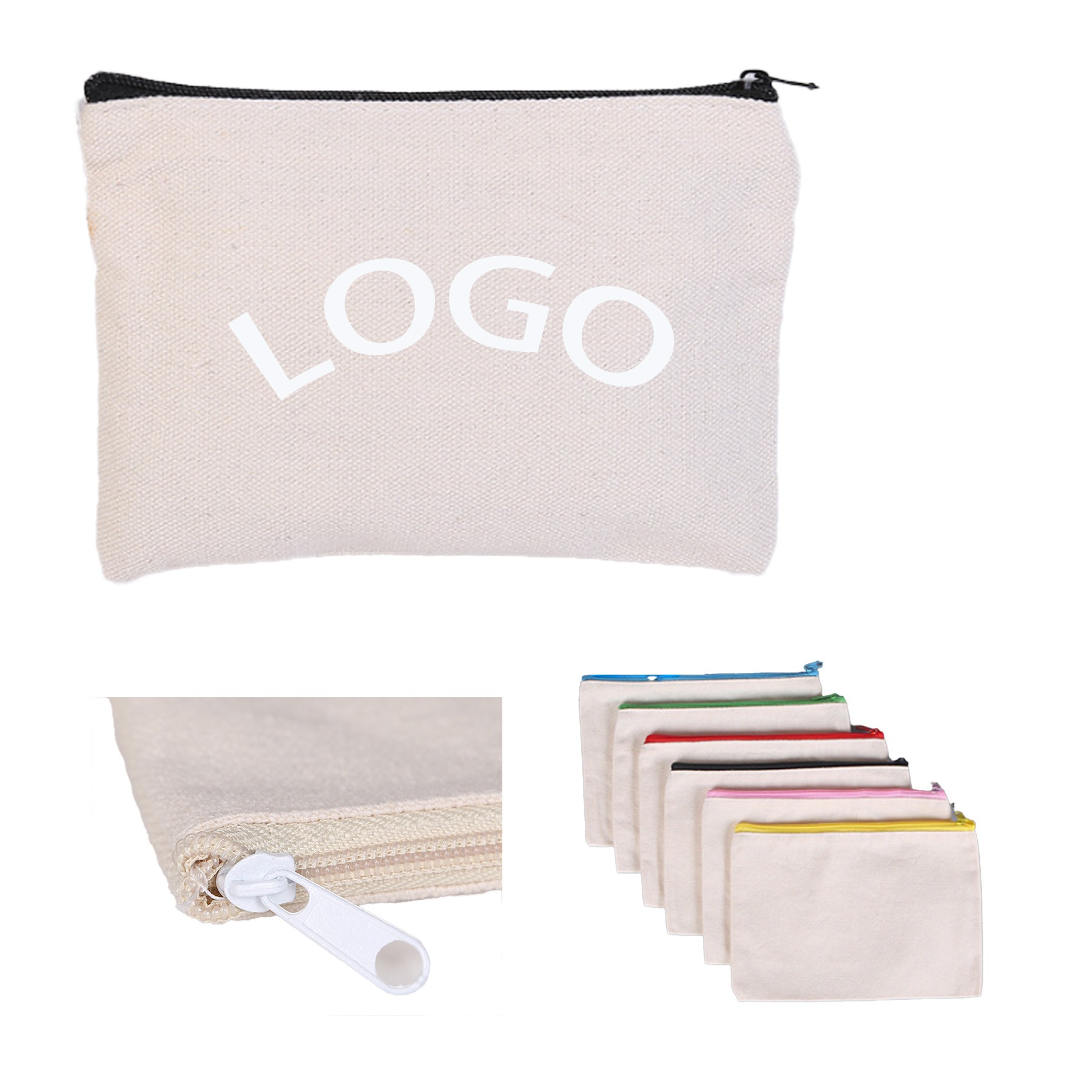 Practical Canvas Pen Bag