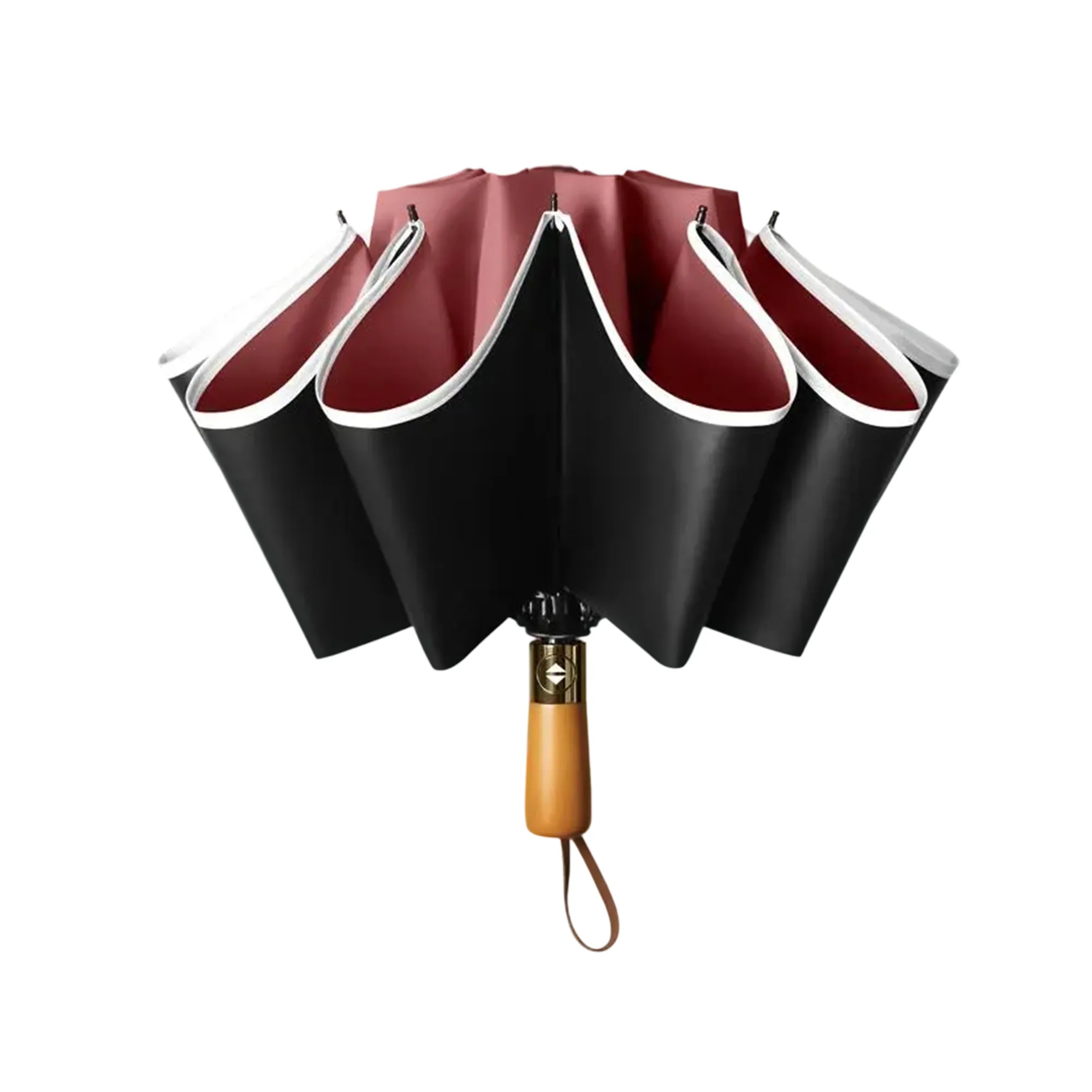 Durable Folding Umbrella with Water Repellent Fabric 7