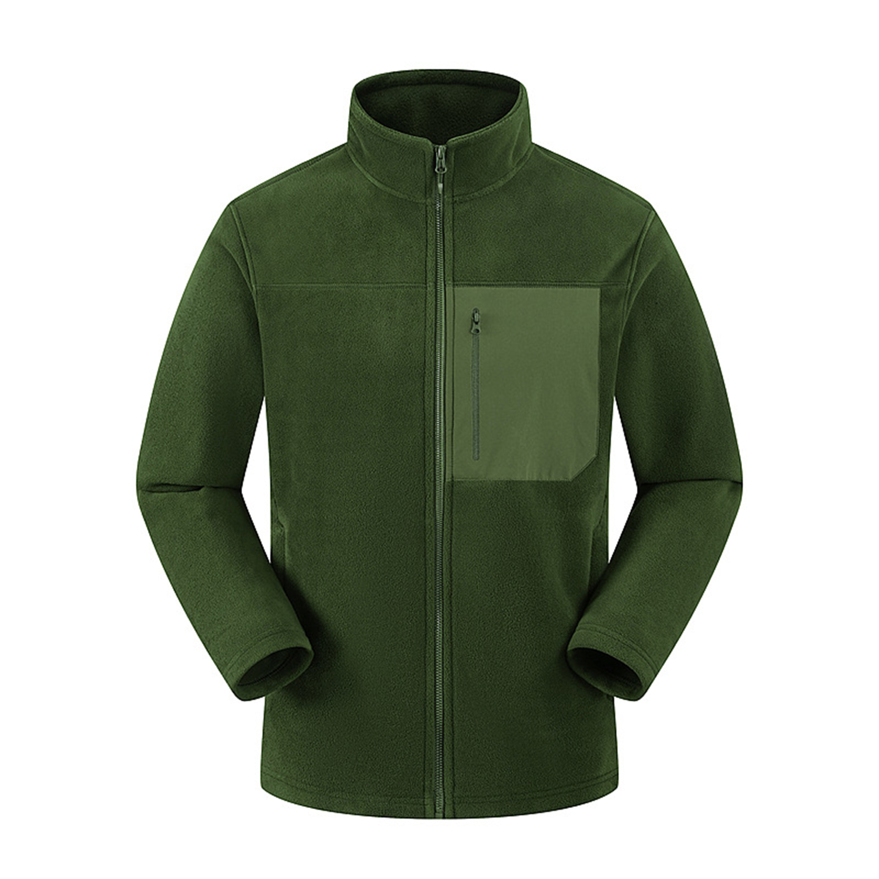 Polar Fleece Zip Up Winter Softshell Jacket 4