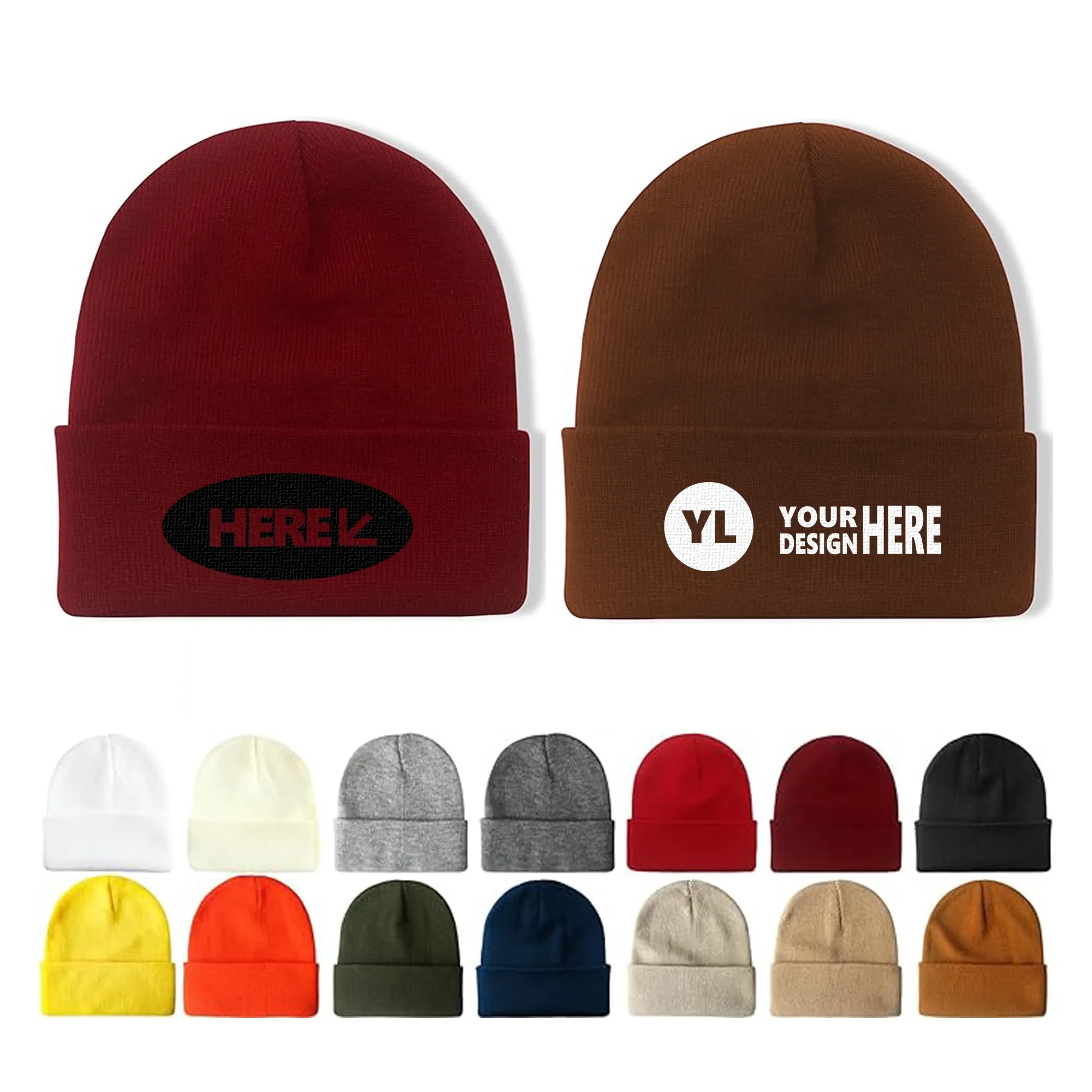 Thick And Warm Knitted Hat