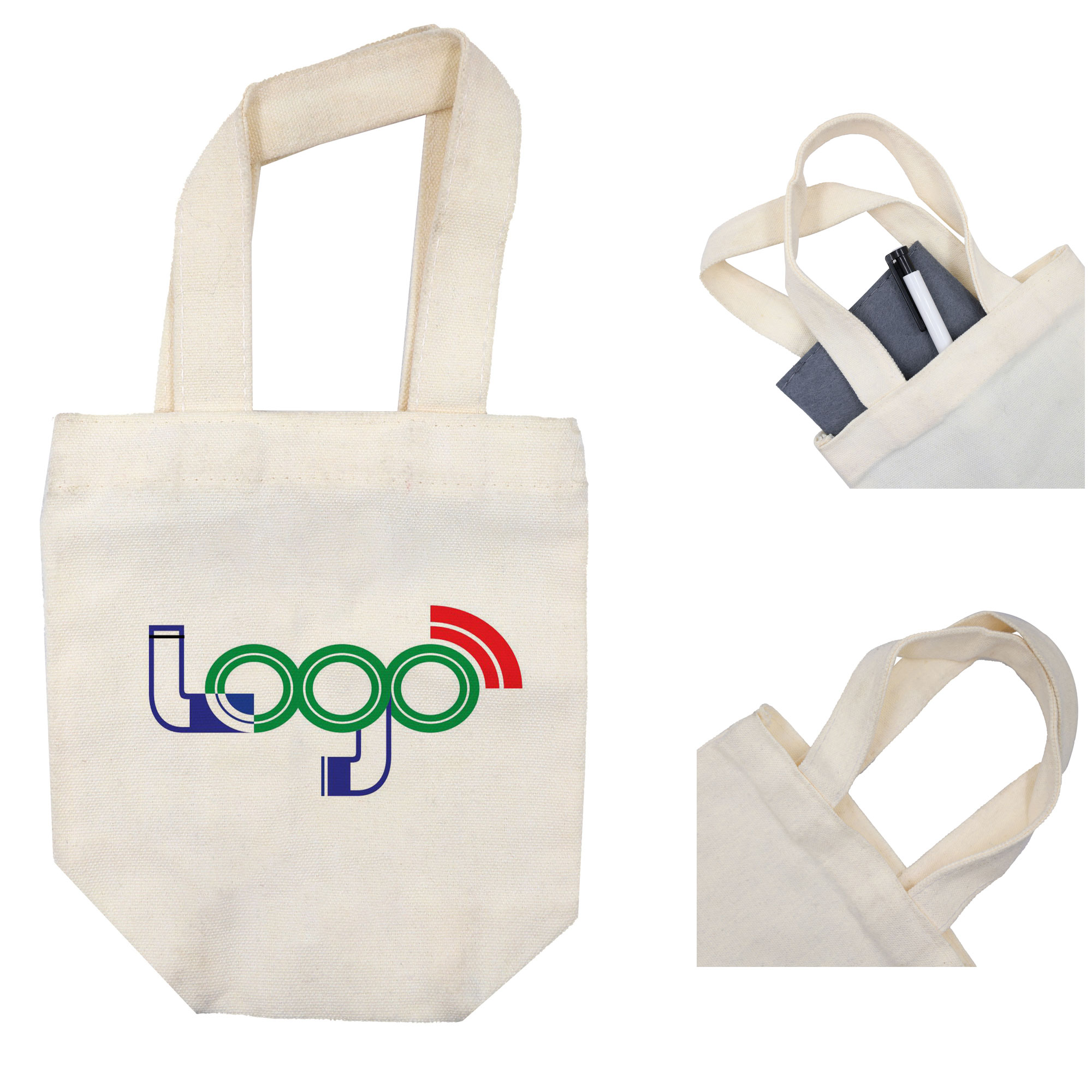 Small Cotton Canvas Bag 2