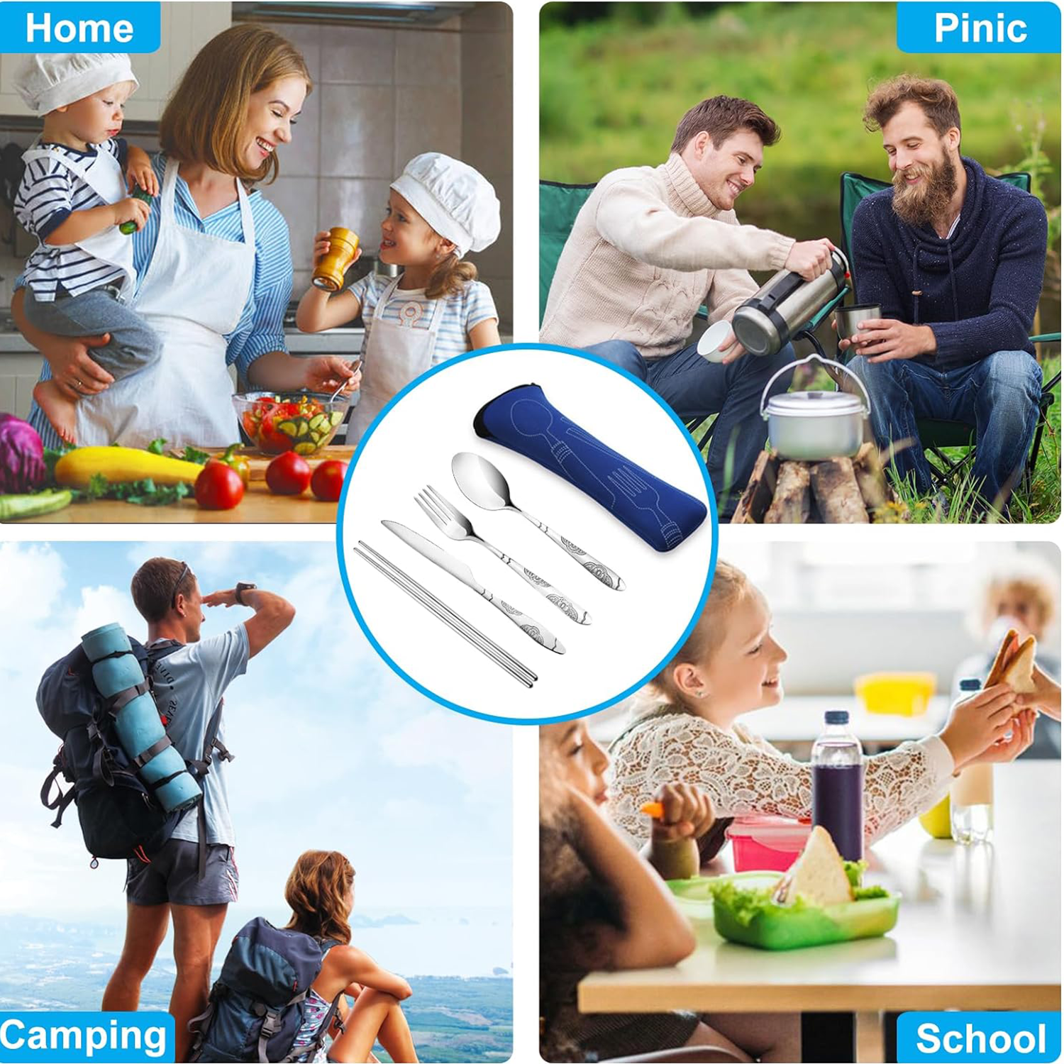 Portable Utensils Set 7