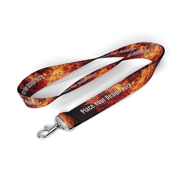 3/4" Full Color Dye Sublimation Lanyards 2