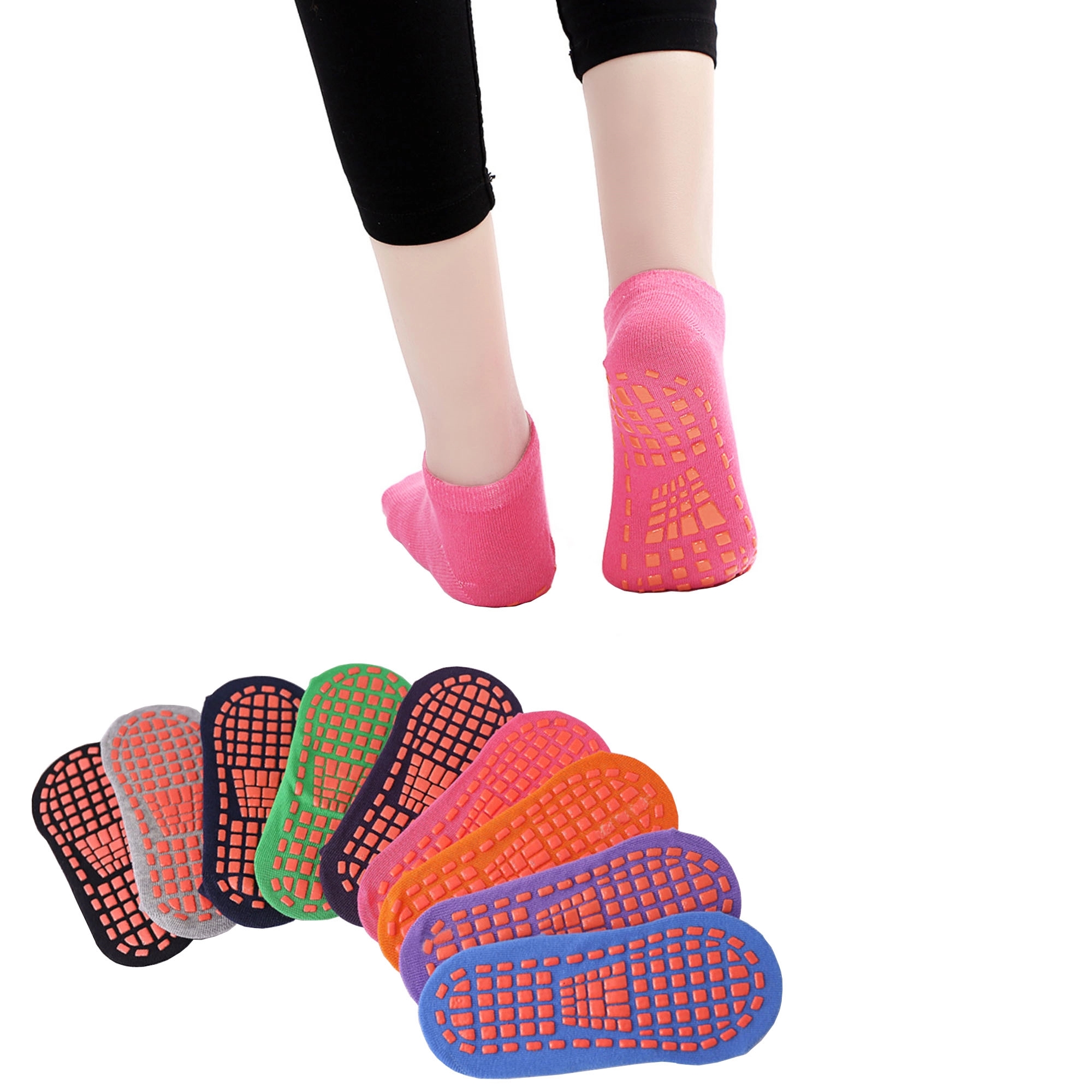 Non Slip Yoga Socks MOQ 100pairs 2