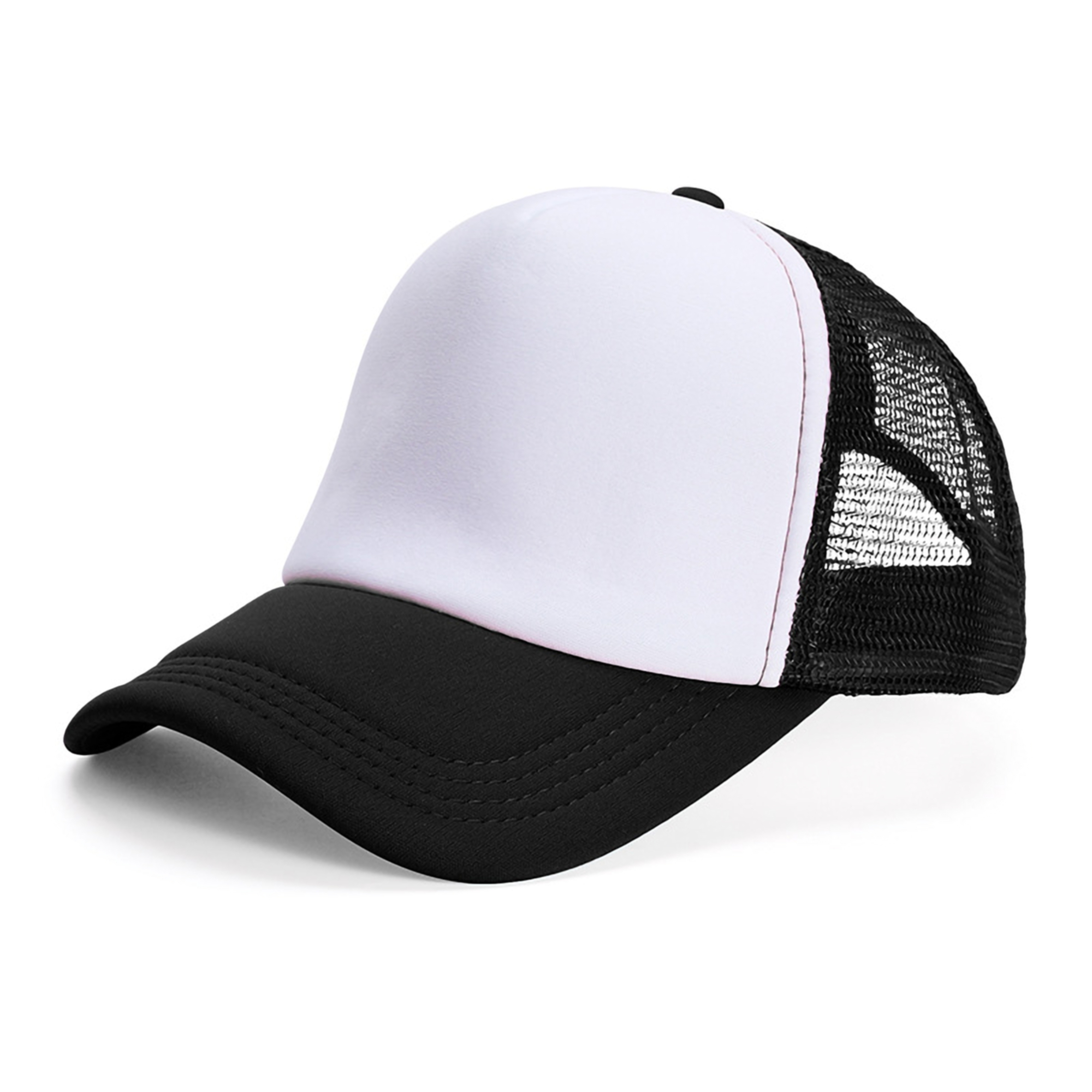 Custom Logo Mesh Back Trucker Hat 2