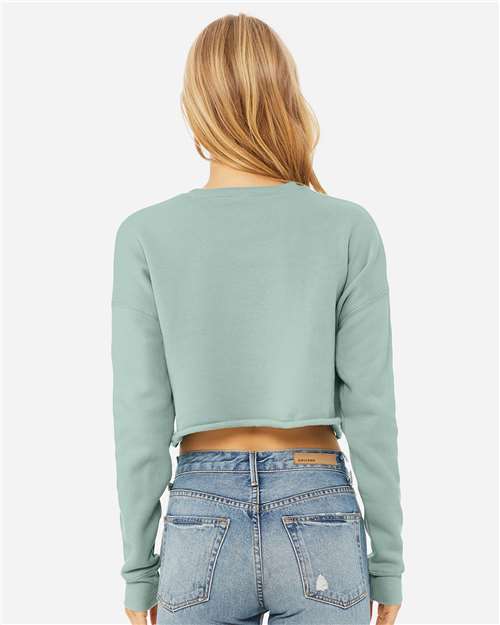 Women's Crop Crewneck Sweatshirt - 7503 42