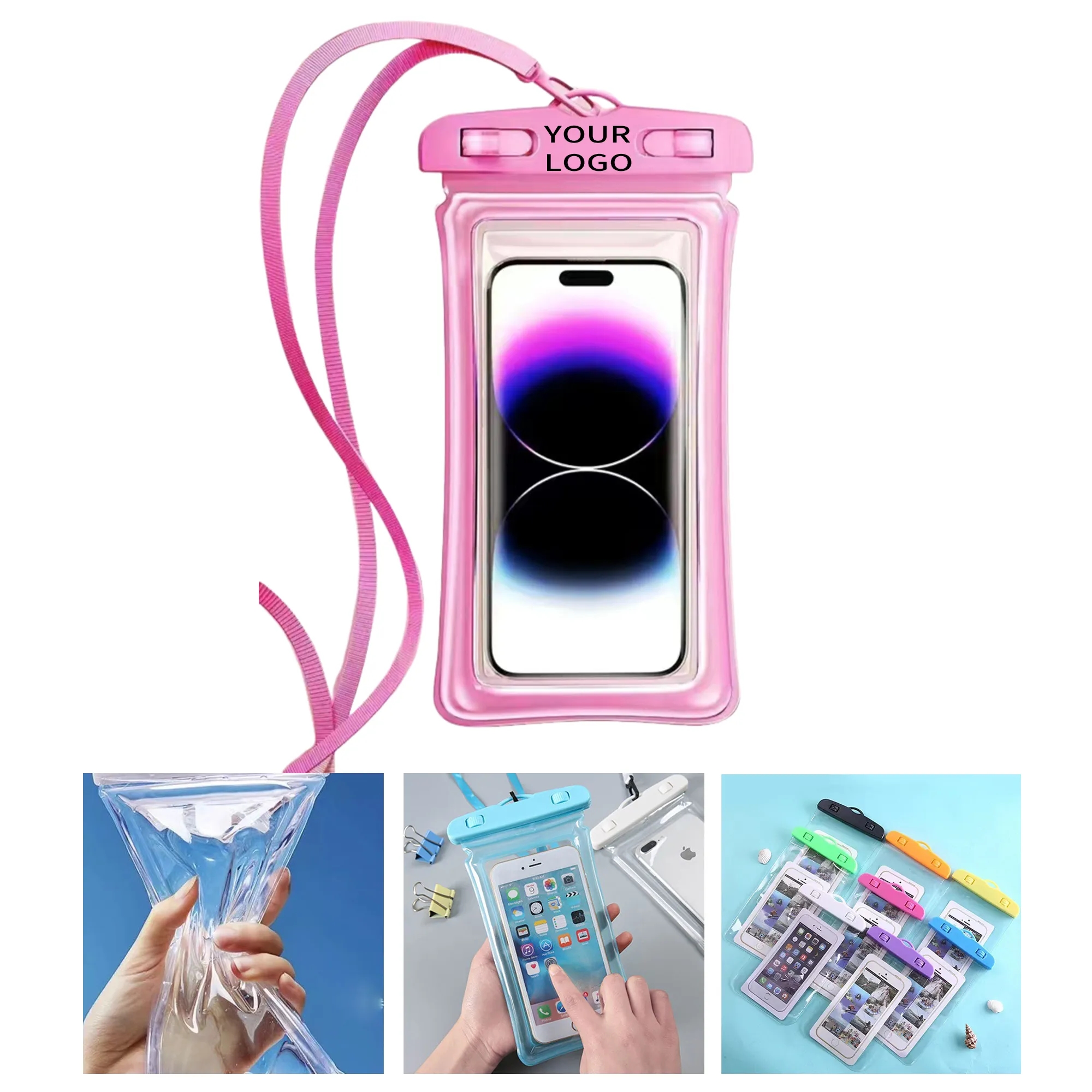 Touchscreen Friendly Waterproof Phone Bag 7.88 Inch 1