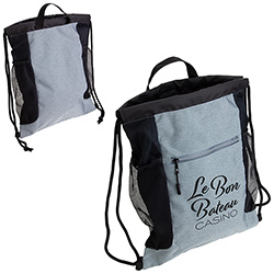 Greystone Polycanvas Drawstring Backpack 10