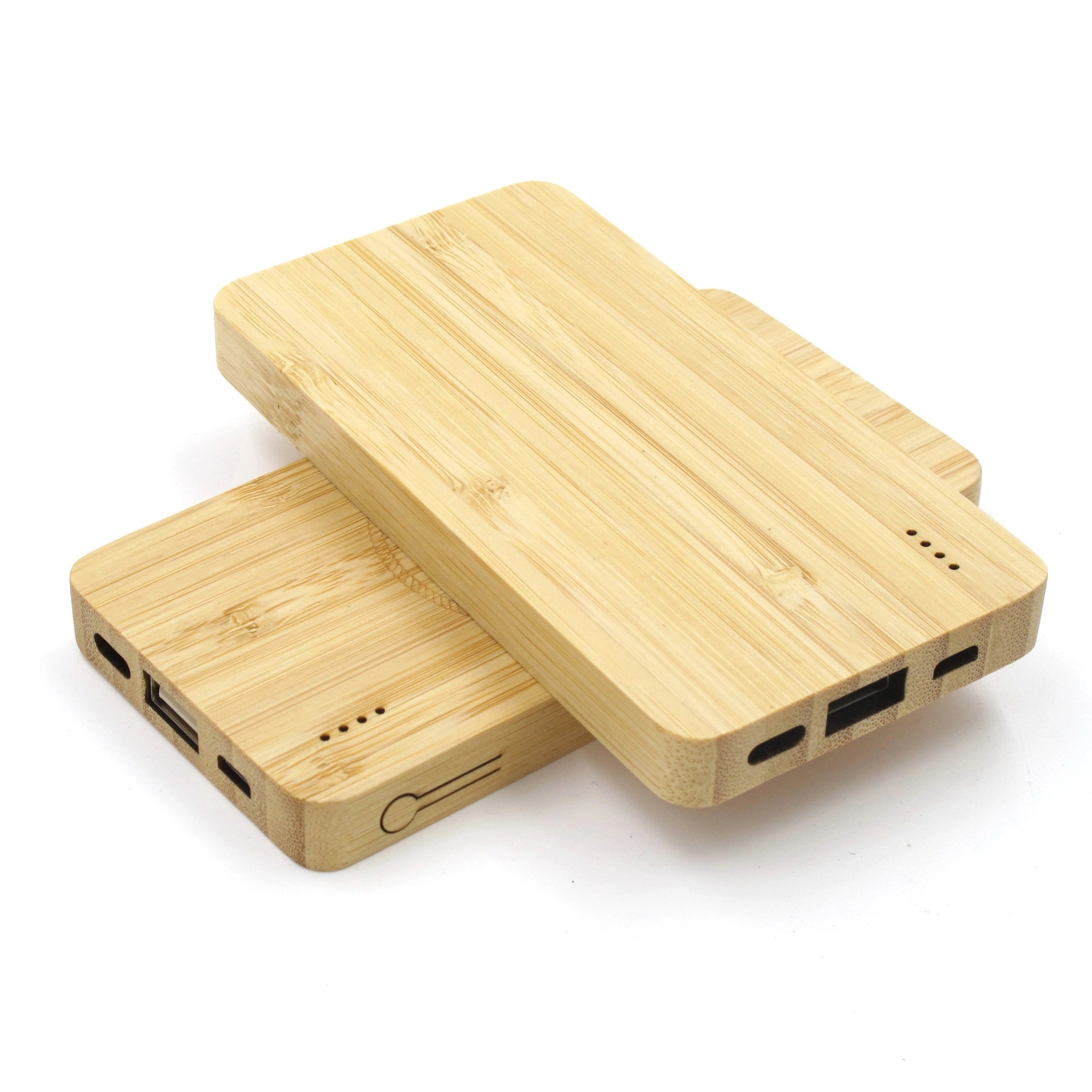 5000mAh Eco-friendly Wooden Power Bank 5
