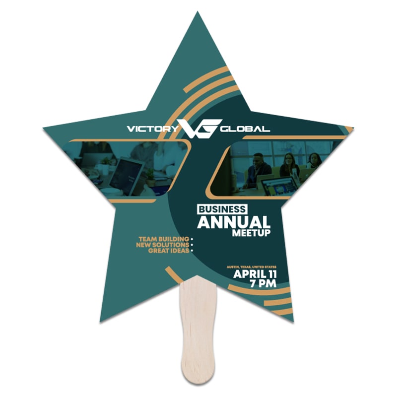 Star Hand Fans 2