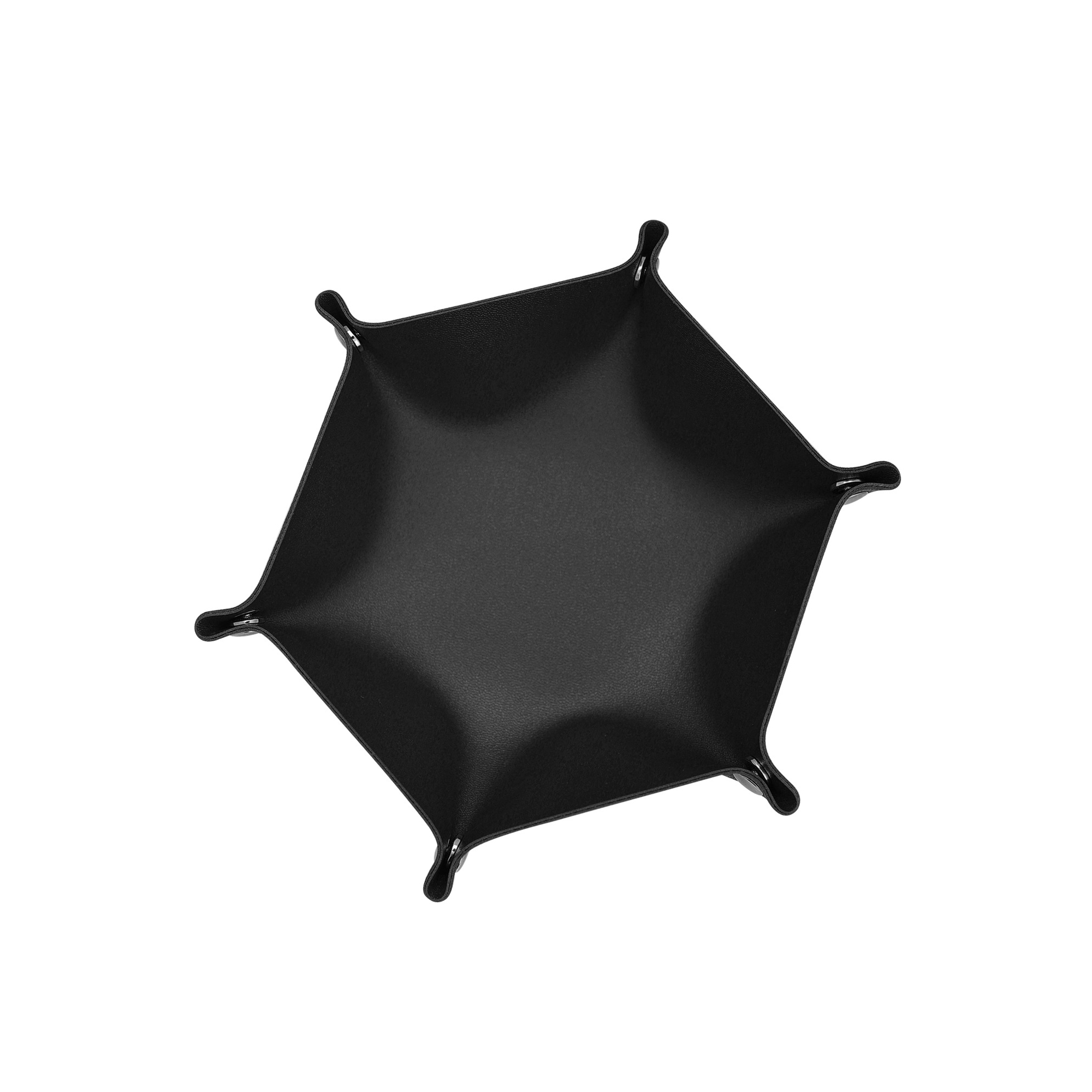 PU Leather Hexagon Cosmetic Storage Box 2
