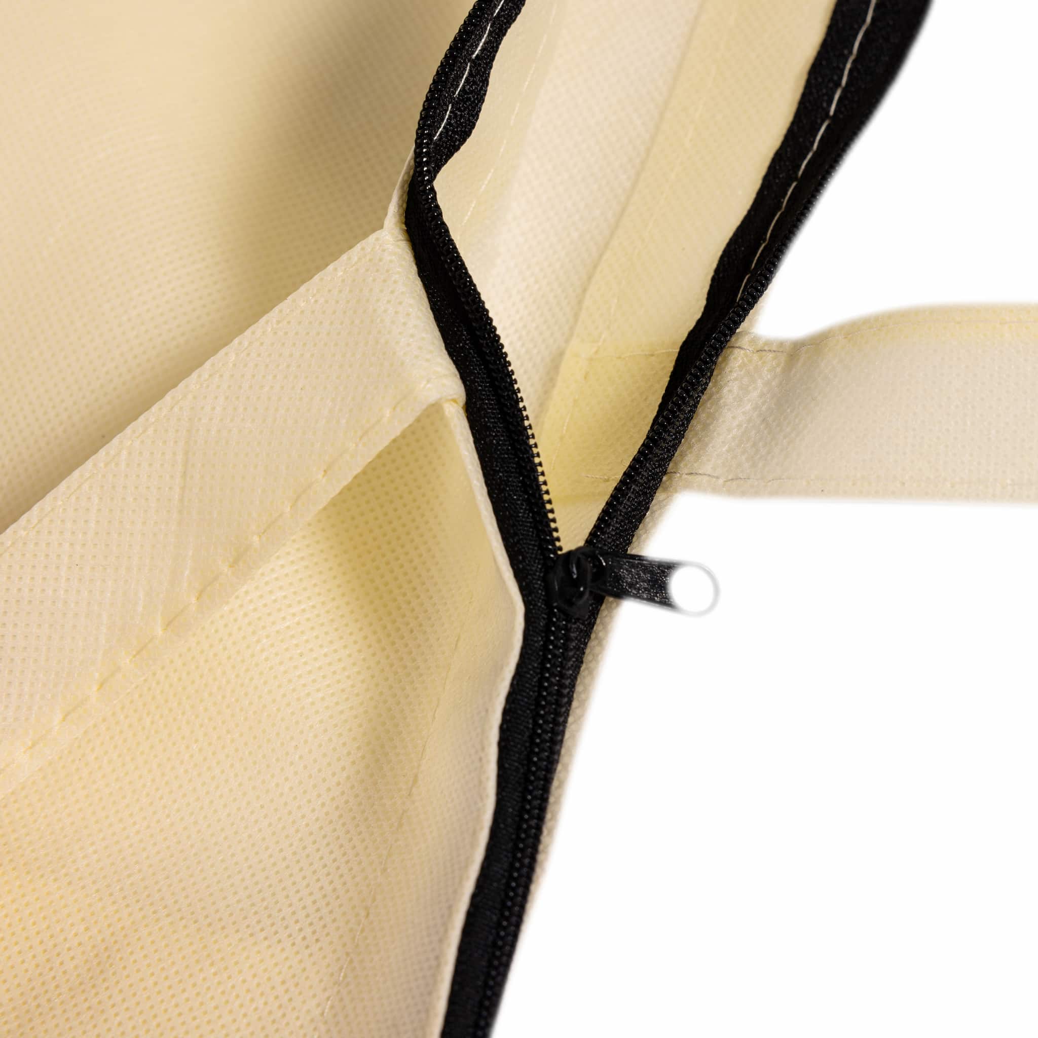 Carry All Zippered Non-Woven Tote Bag 22