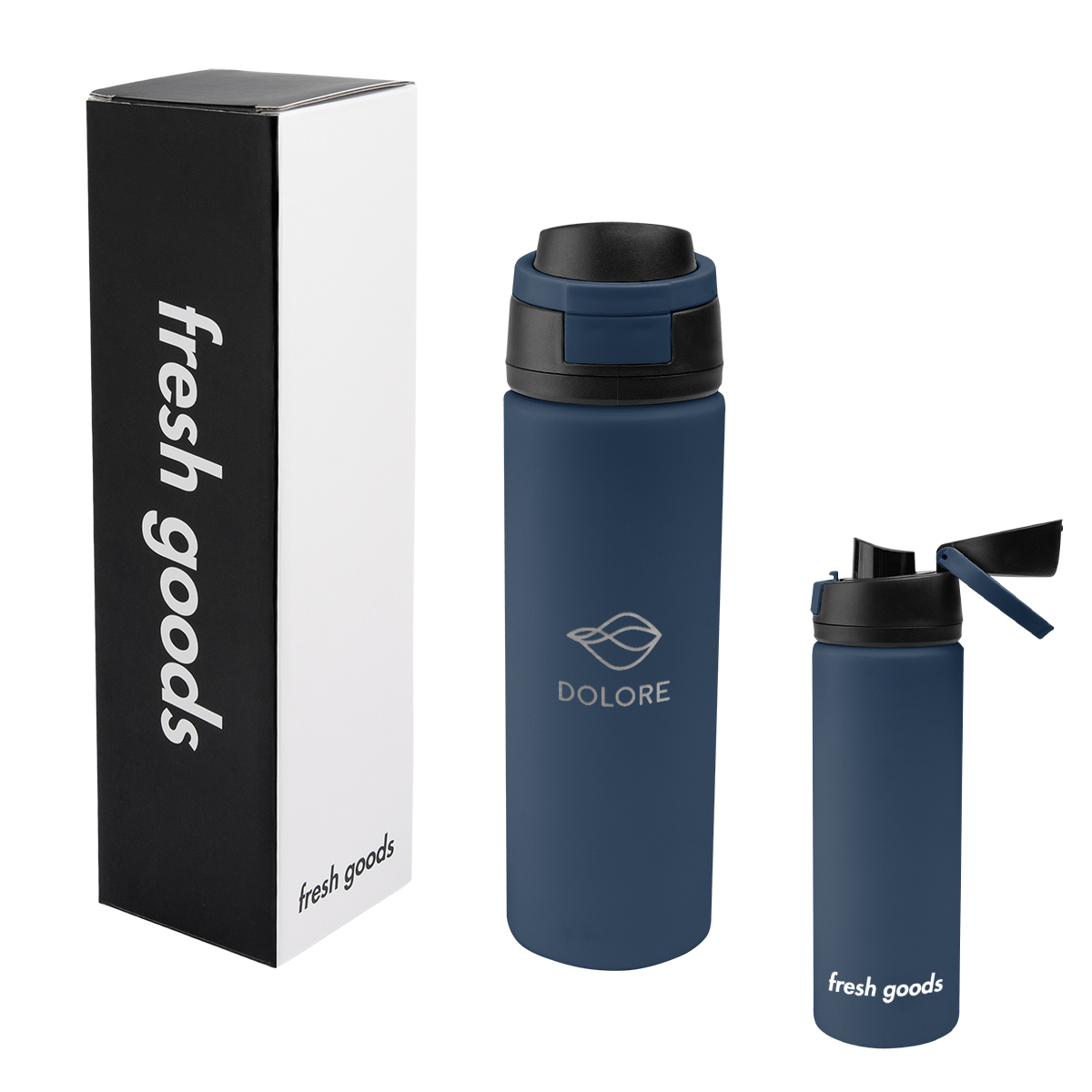 Fresh Goods 24 Oz. Pop Sip Recycled Stainless Steel Bottle 23