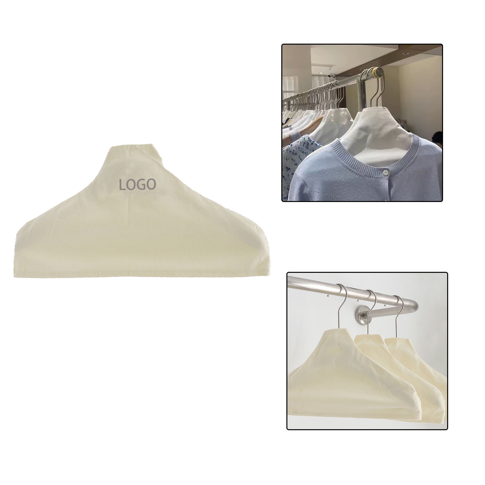 MOQ:50pcs Anti-Slip Hanger Sleeve 3