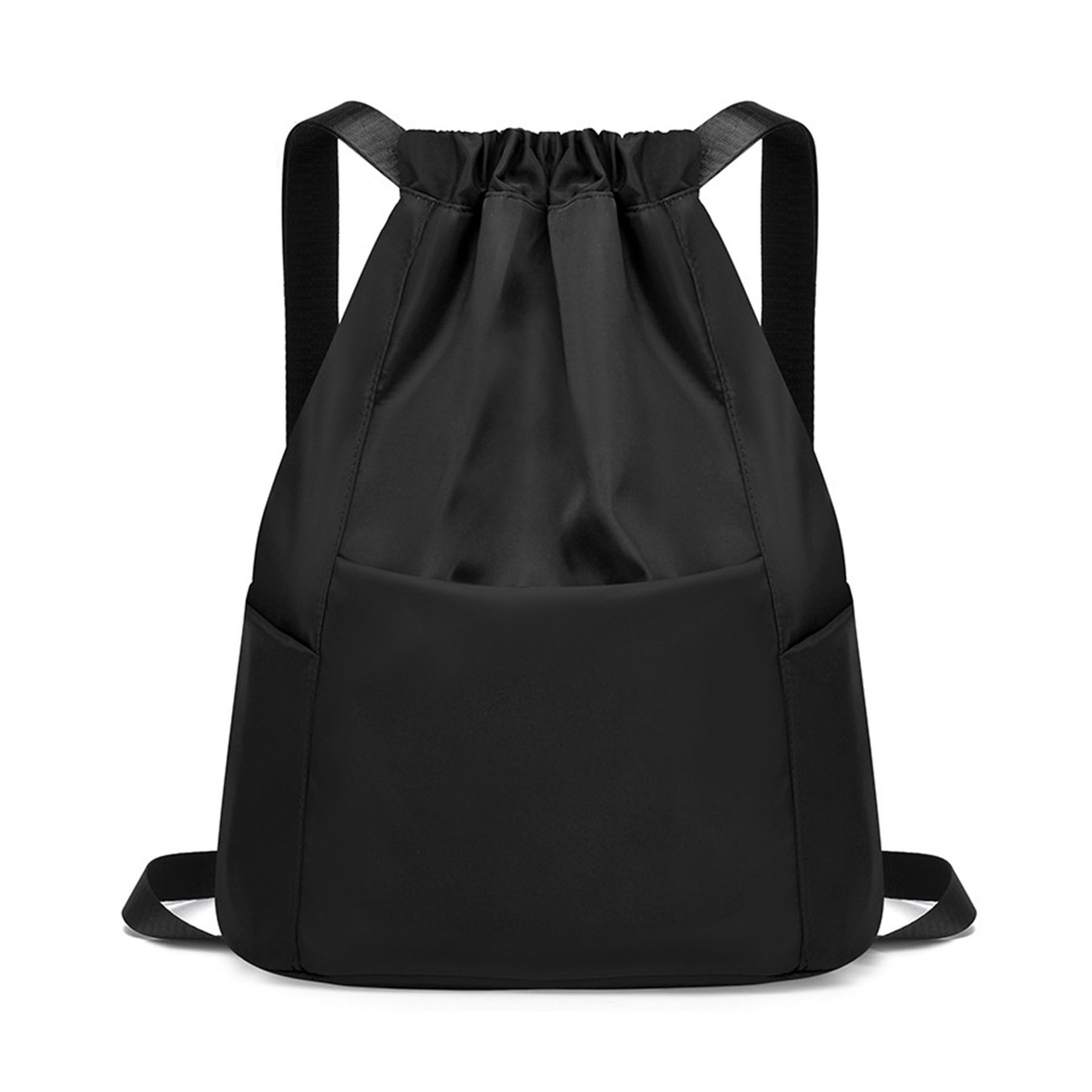 Waterproof Drawstring Sports Backpack with Side Pocket 4