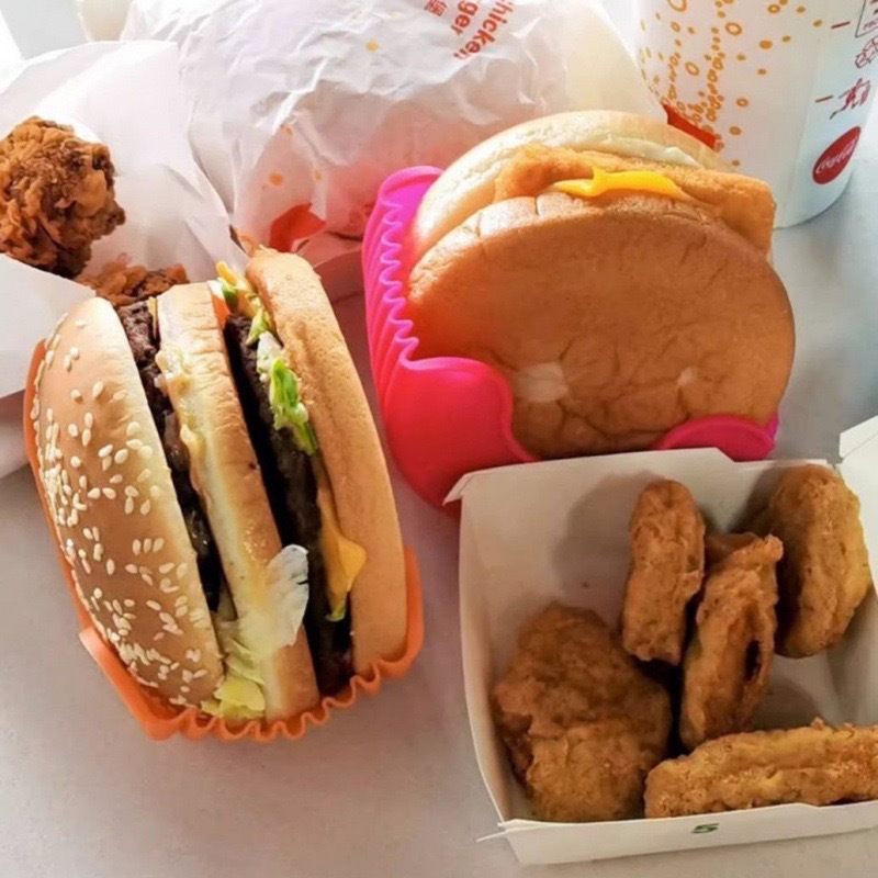 Silicone Hamburger Clip Wrap 2