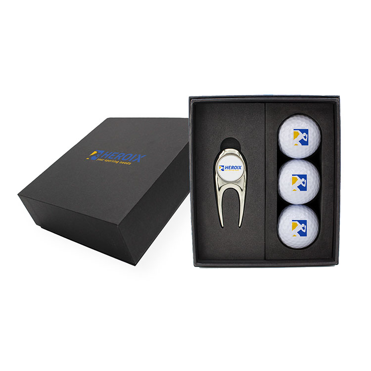 Scotsman's Divot Tool & Golf Ball Mini Presentation Box 1