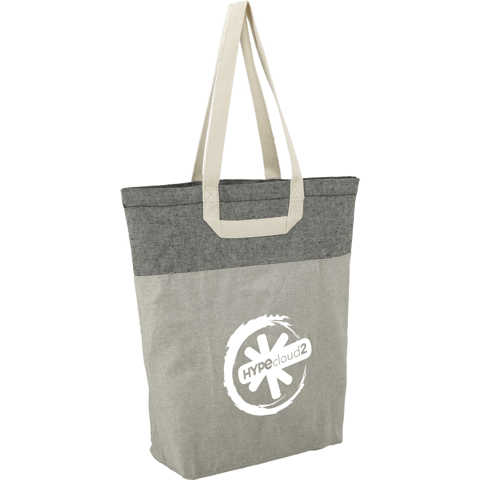 Recycled Cotton U-Handle Book Tote 3