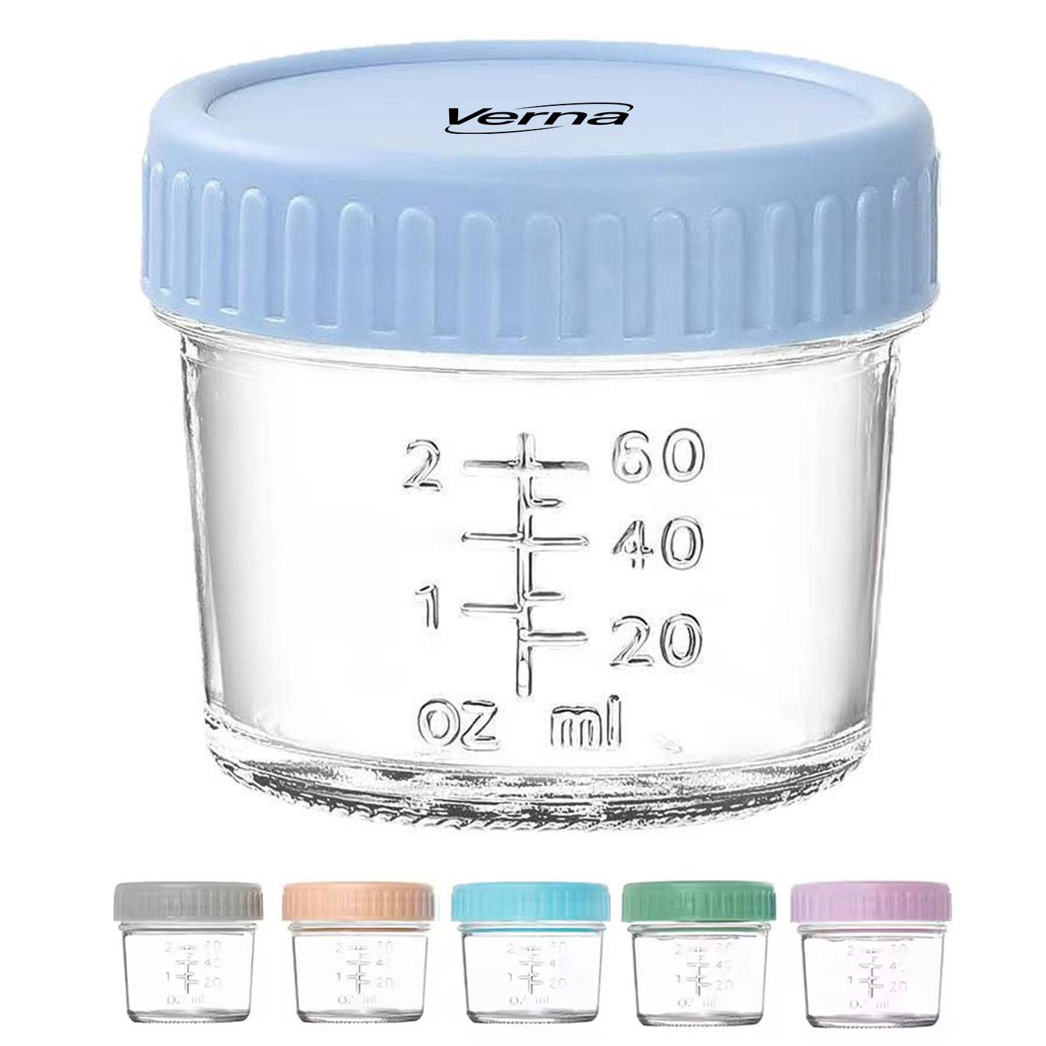 4oz BPA Free Baby Food Storage Jars w/ Lid 9