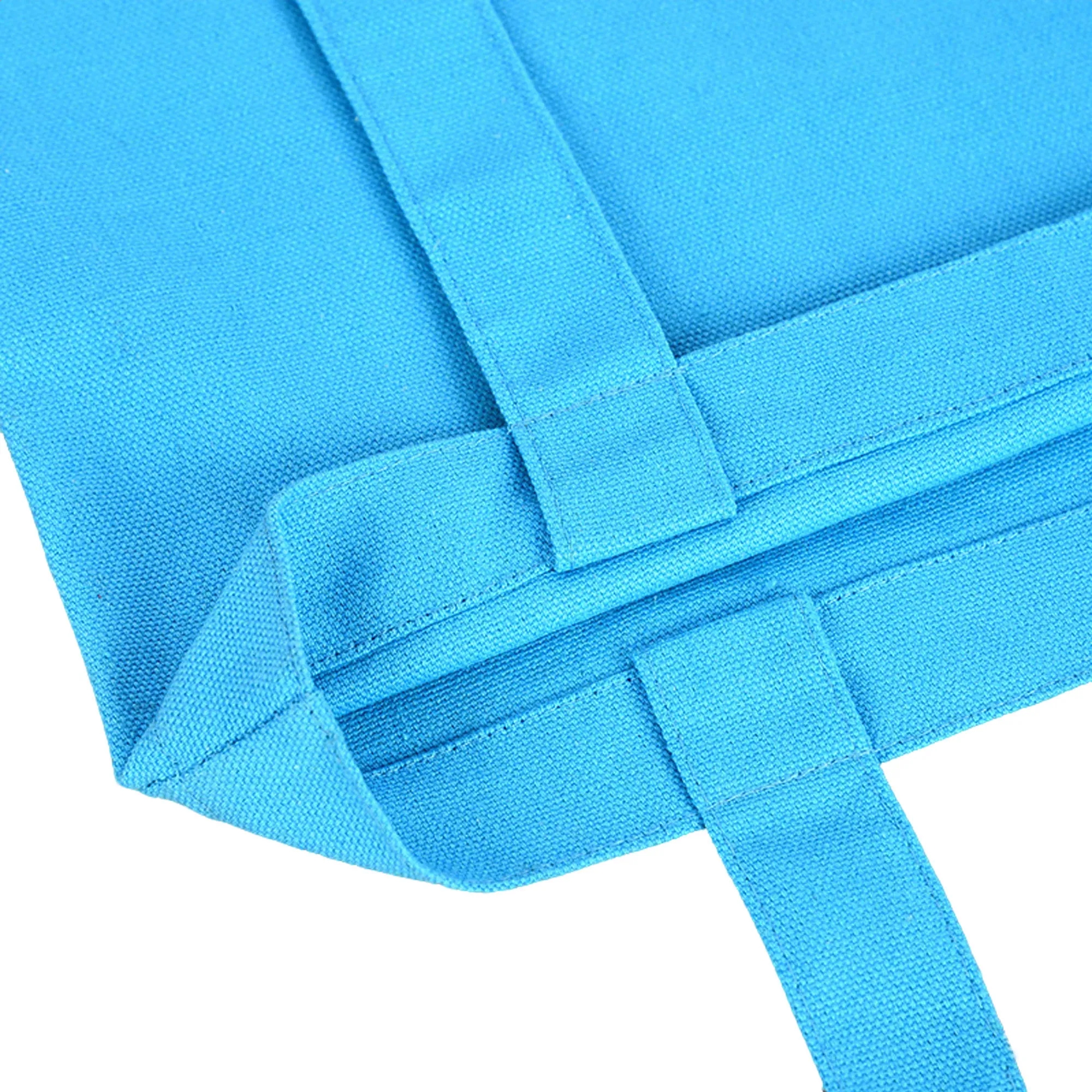 13.4" X 15" Cotton Canvas Tote Bag 11