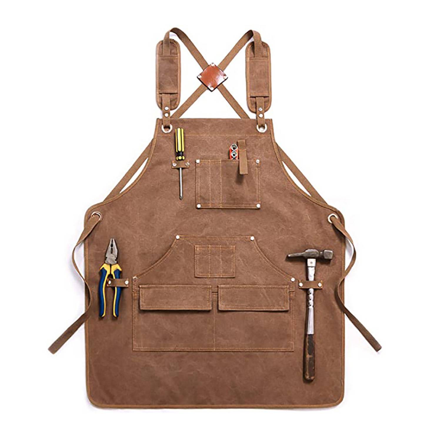 Multi-Pocket Canvas Tool Apron 7