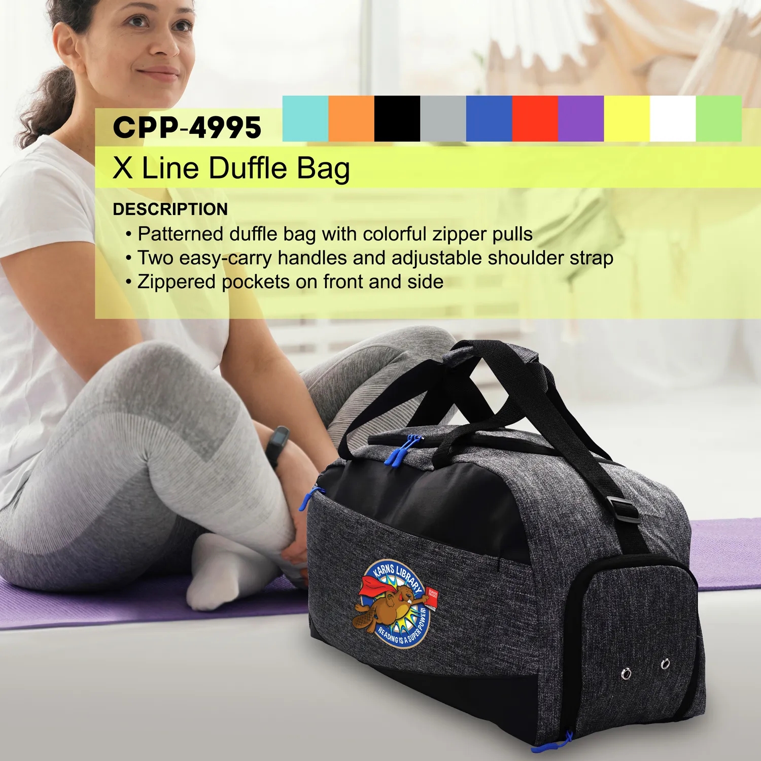 X Line Duffle Bag 19