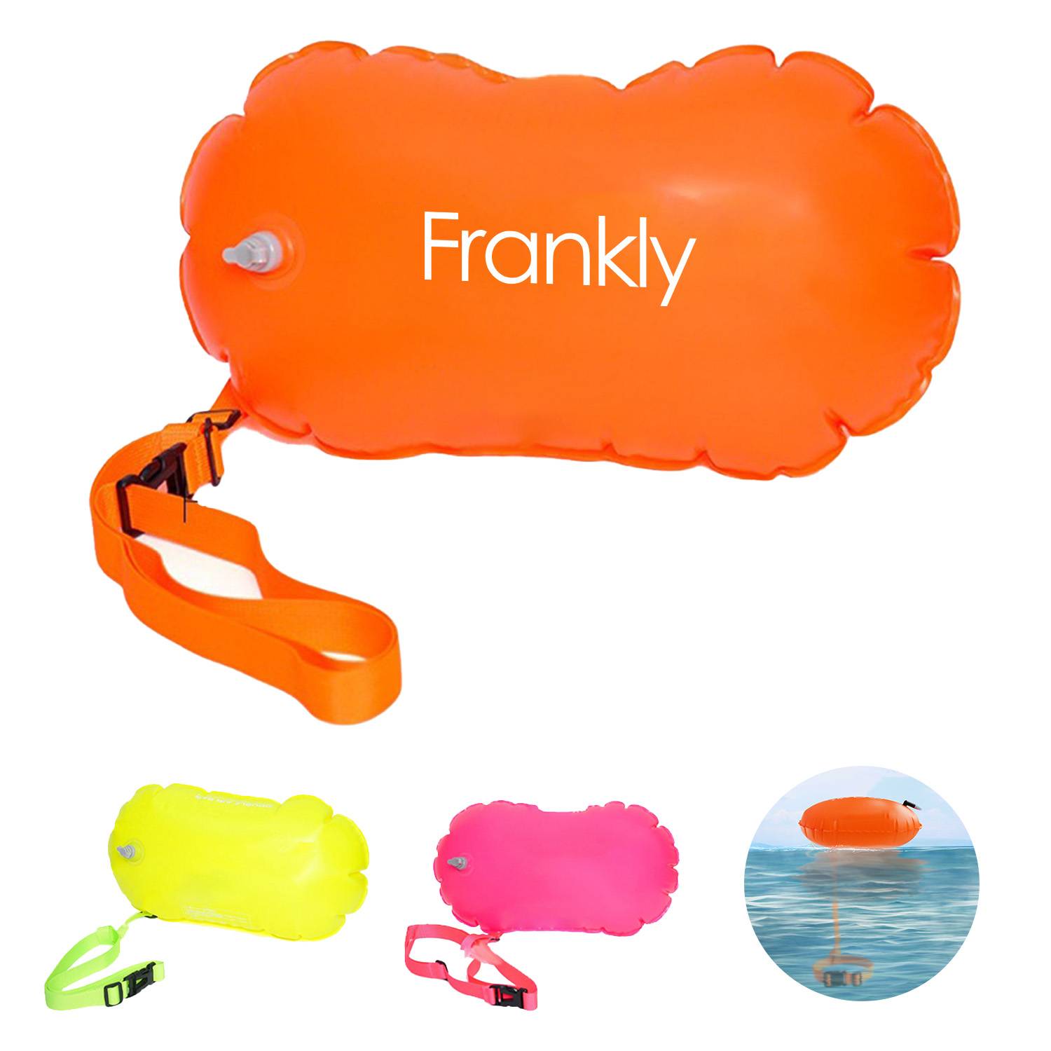 Floating Swim Buoy, custom sports ball with logo imprint 2