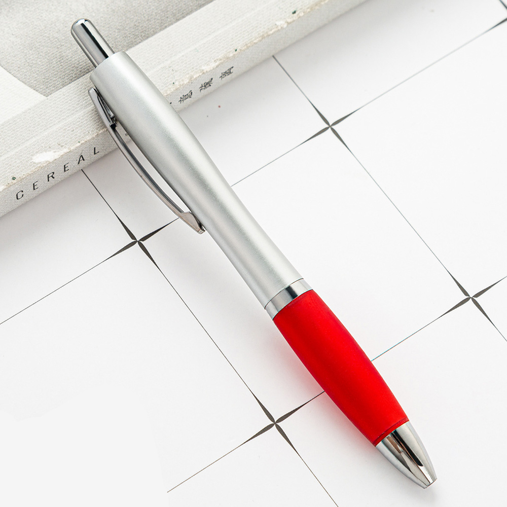 The Silver Ballpoint Pen - Customized Logo 7