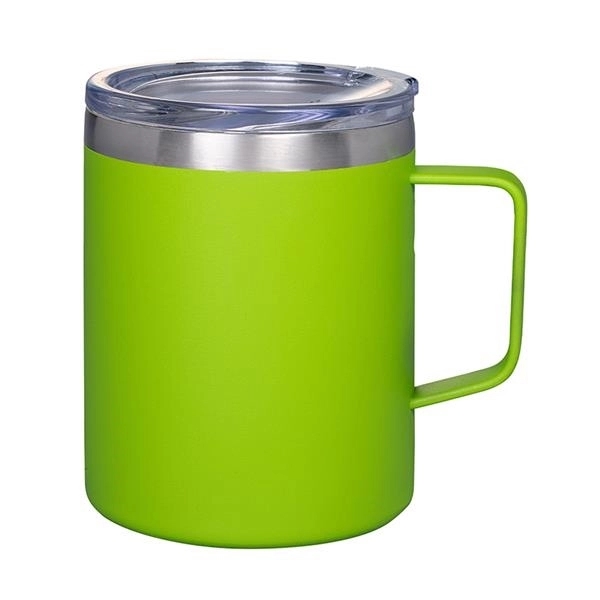 12 Oz. Vacuum Insulated Coffee Mug With Handle 4