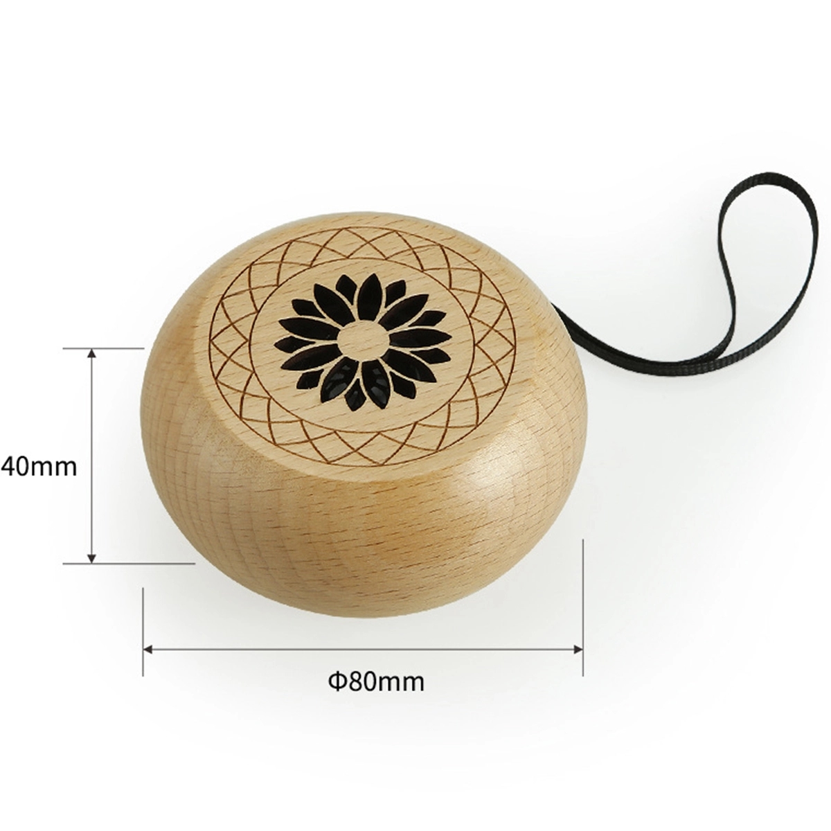 Wood Wireless Blue tooth Portable Speaker 5.0 3