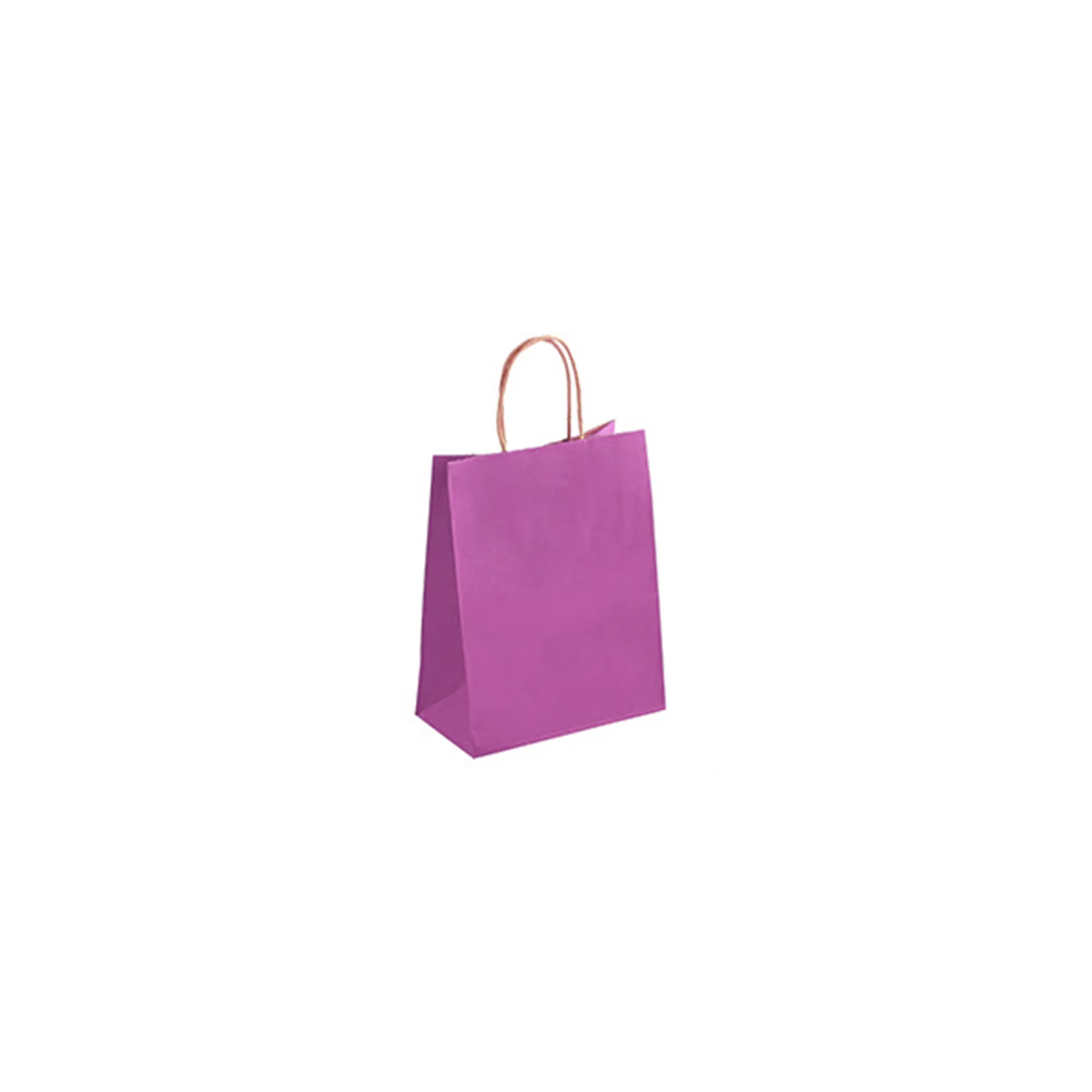 Kraft Paper Shopping Bag in Multiple Sizes 8.25"x3.25"x5.25" 15