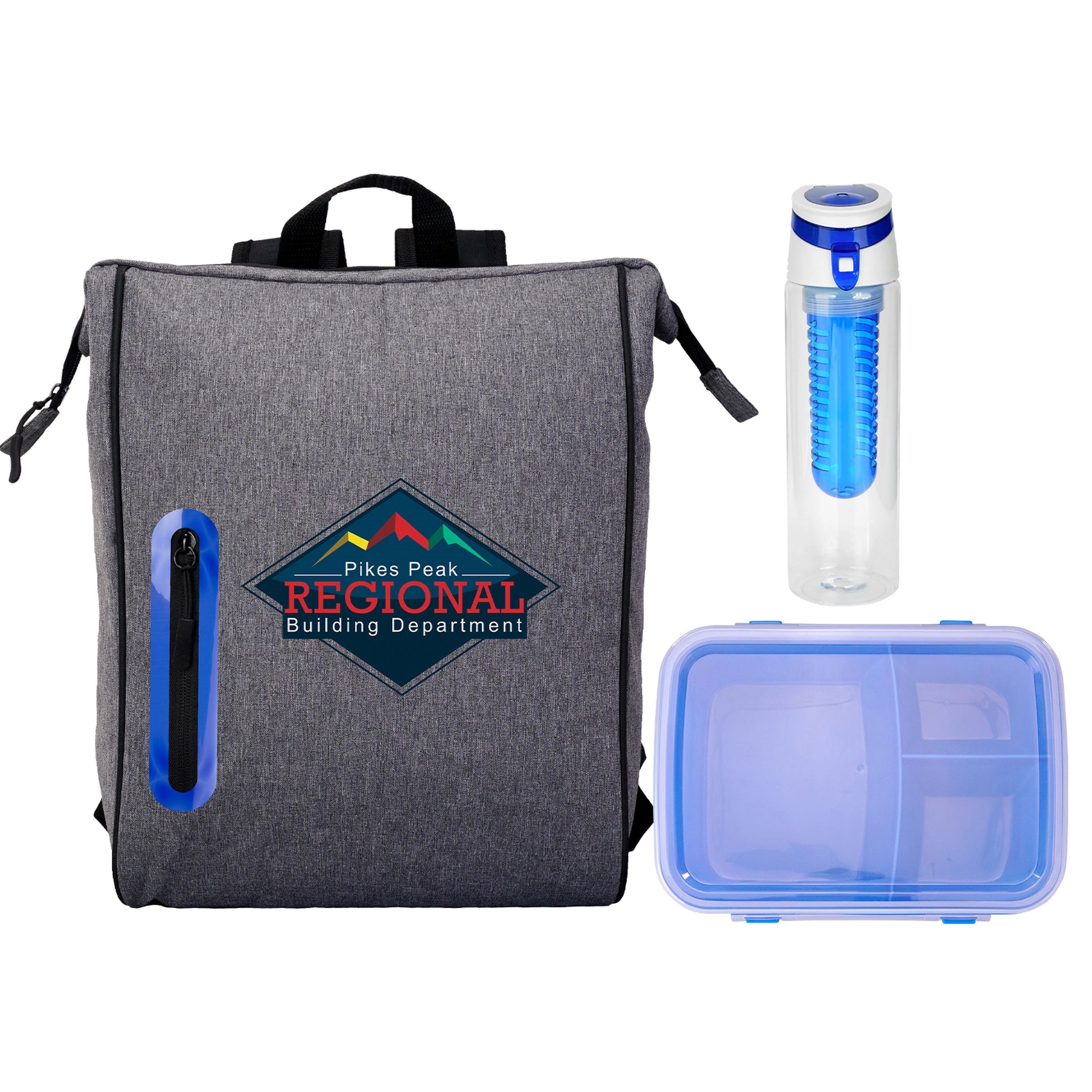 To Go Oval Lunch & Drink Cooler 10