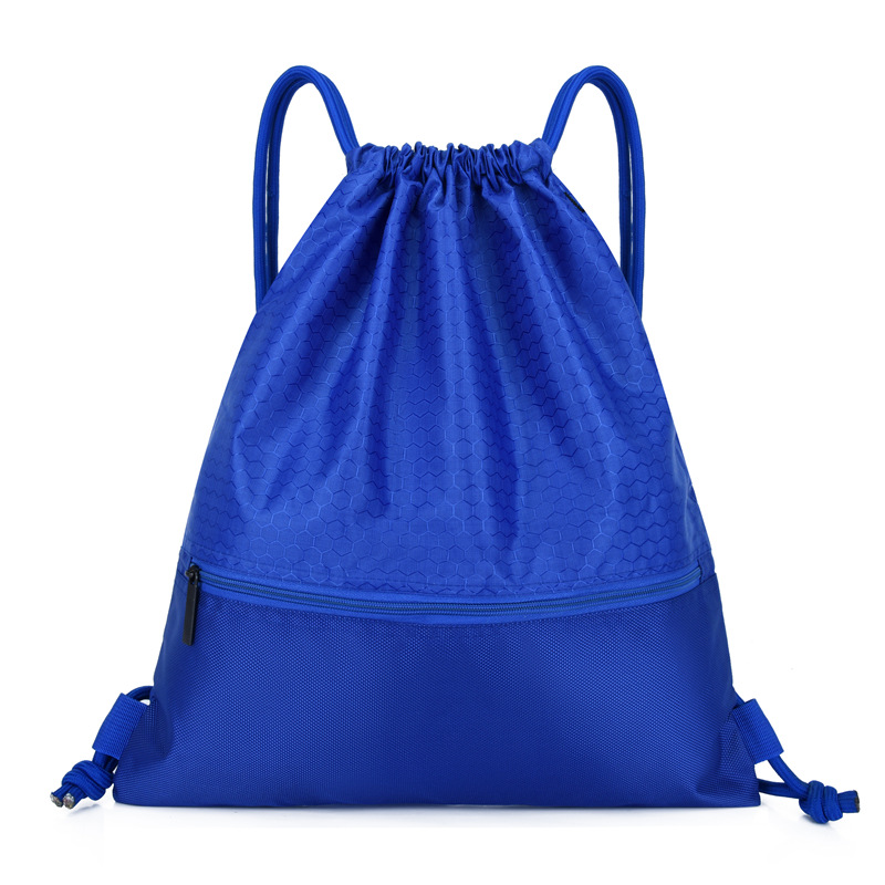 High Quality Football Material Drawstring Backpack Bag 9