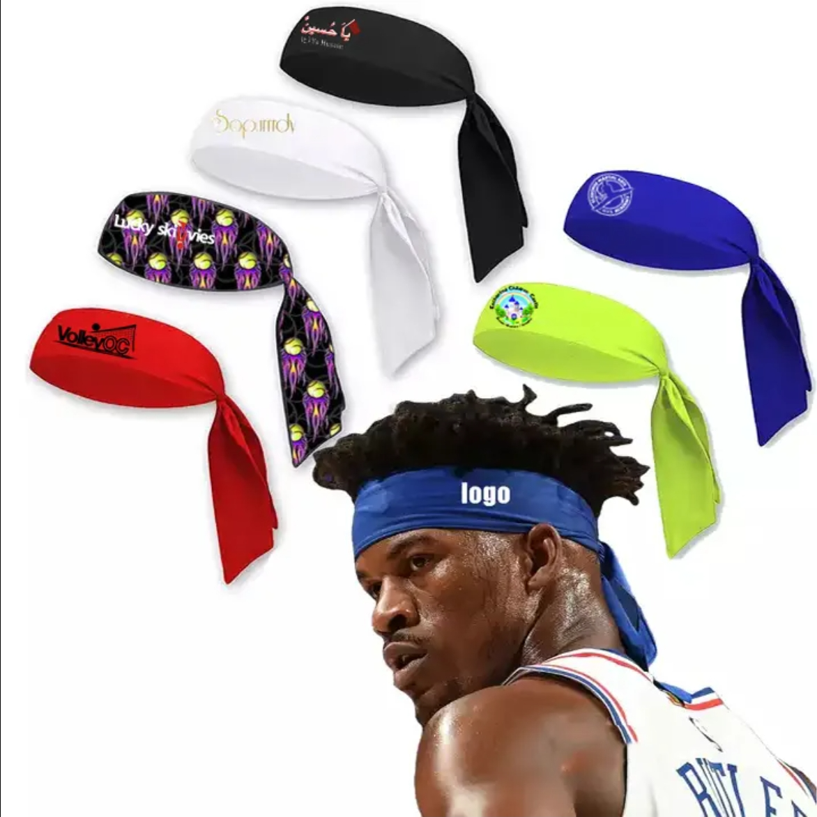 Cooling Athletic Sport Headbands (Full Color) 2