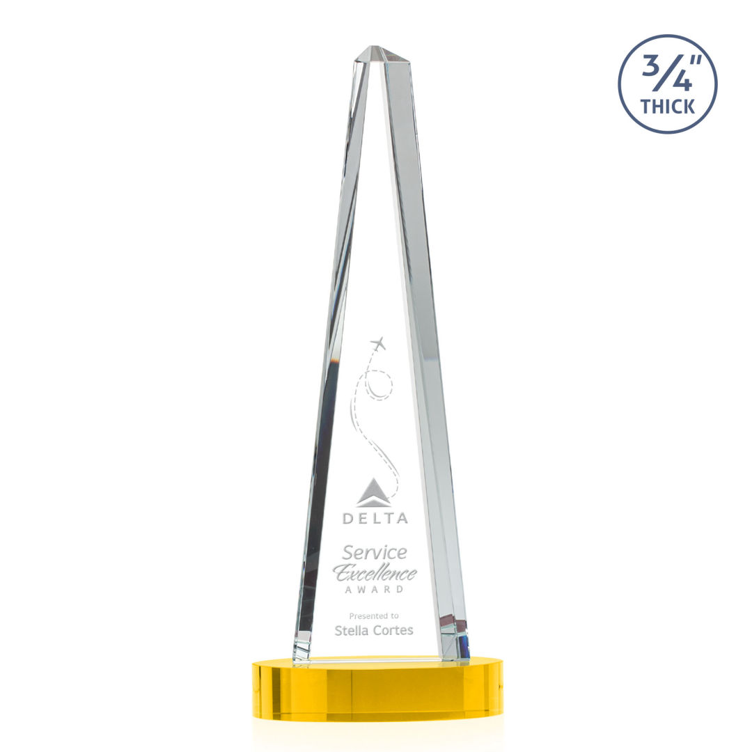 Majestic Tower Award on Alberton Base - Gold 8