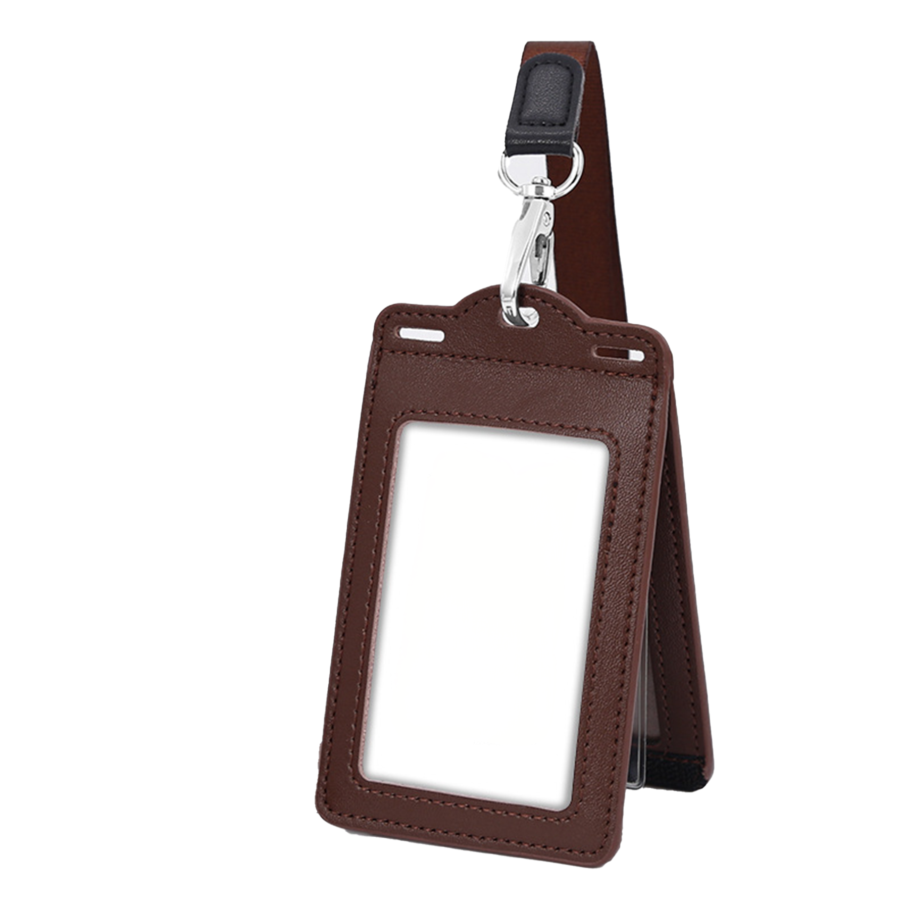 Leather ID Badge Holder 5