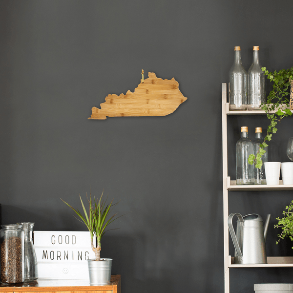 U.S. State Shaped Bamboo Cutting and Serving Boards 276