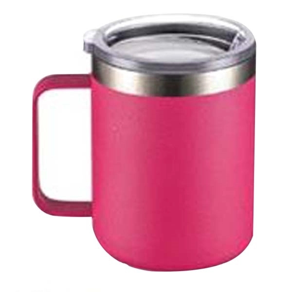 12 oz. Vacuum Insulated Coffee Mug with Handle 8