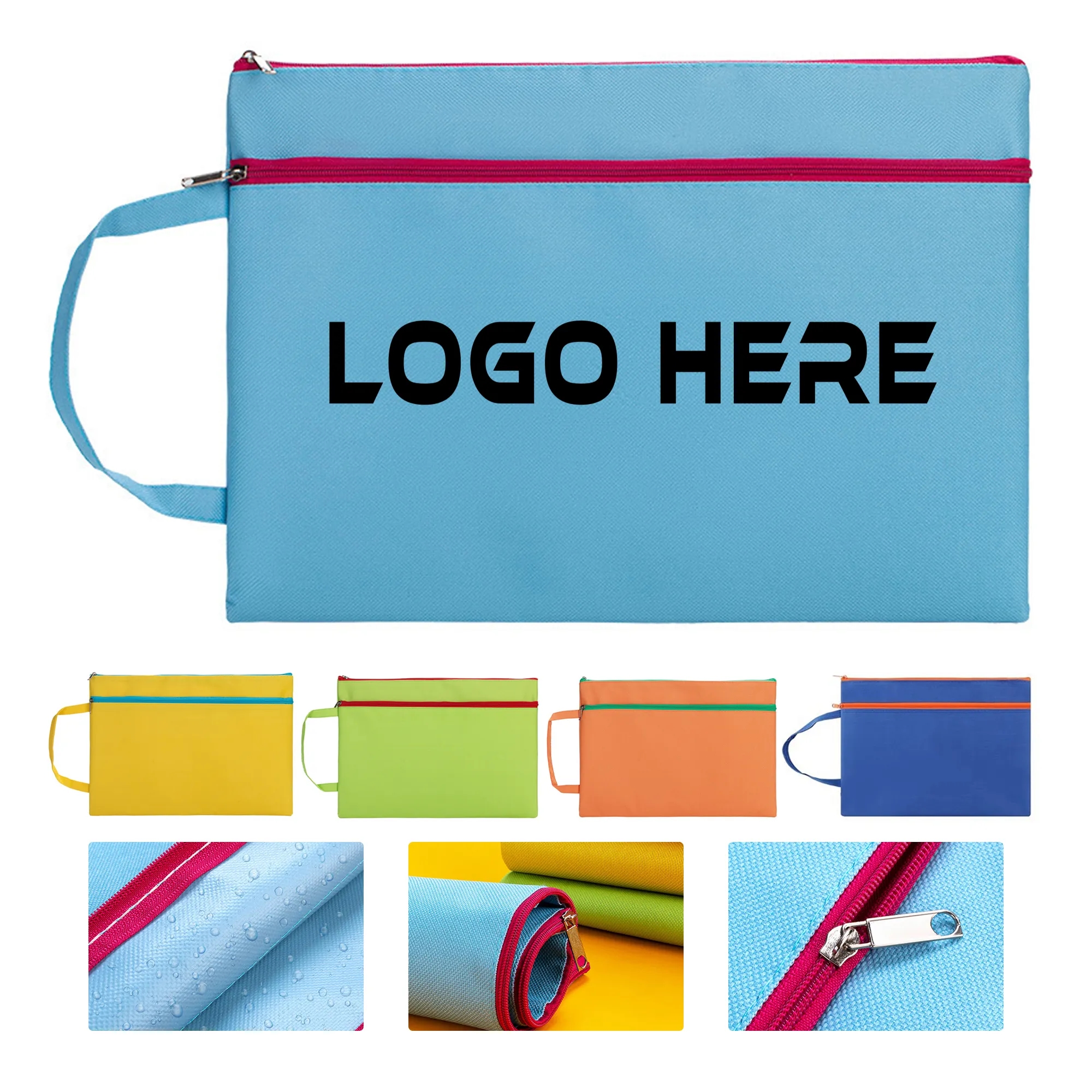 Zipper Waterproof File Storage Bag 2