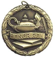 Honor Roll XR200 Series Medal, 2" 2
