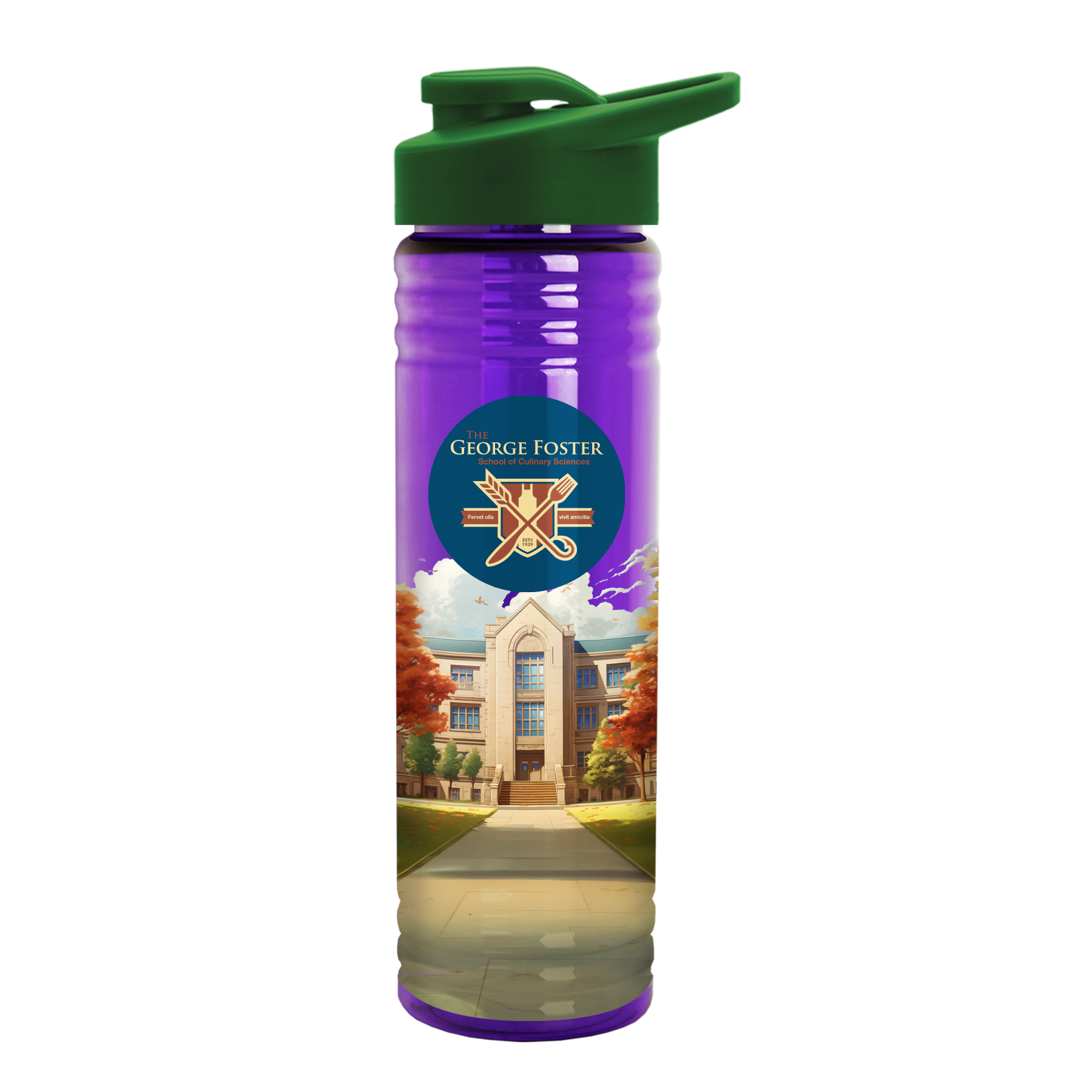 Garyline® Slim Fit Bottle with Drink-Thru Lid - 24 oz. 220