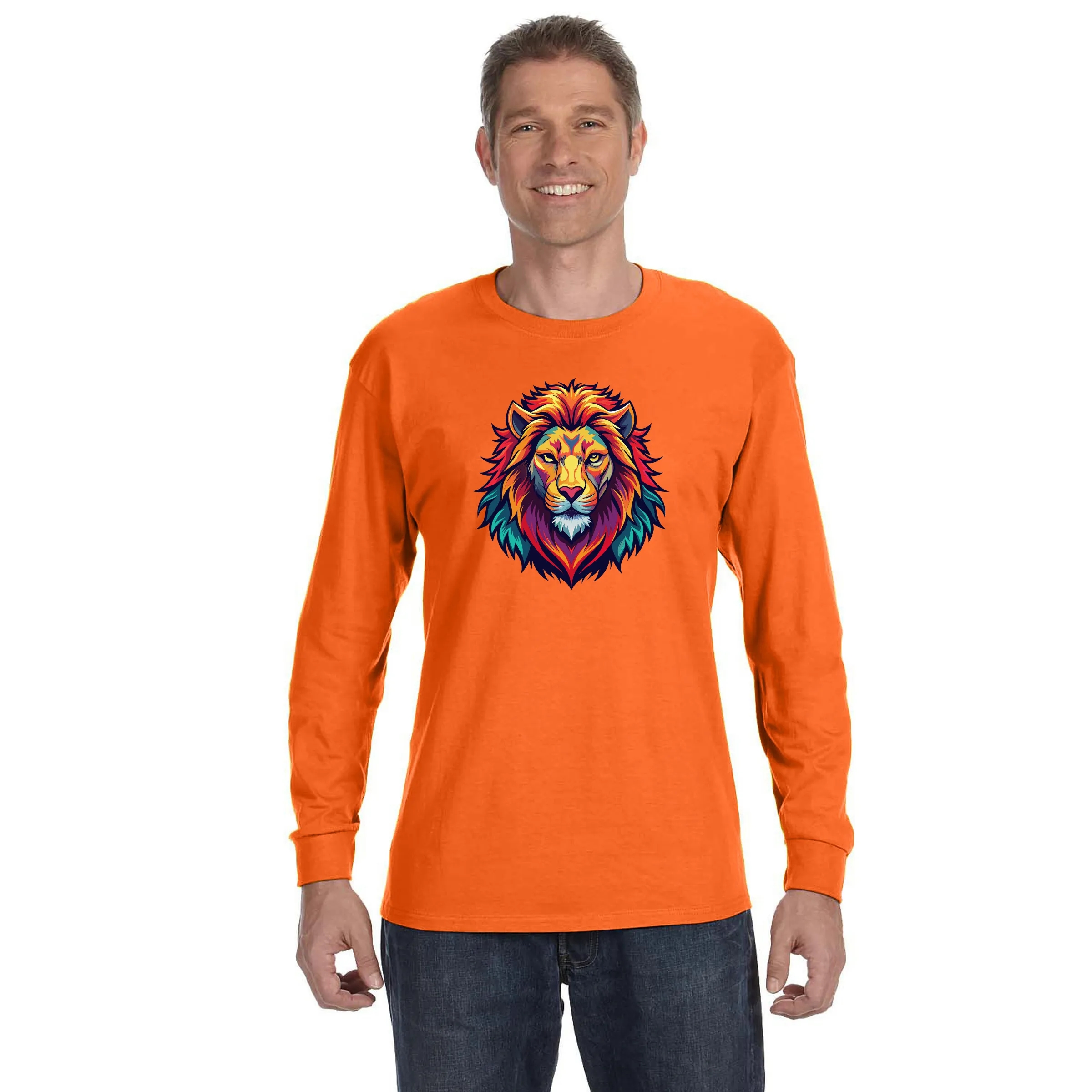 Gildan Heavy Cotton Long Sleeve T-Shirt 43