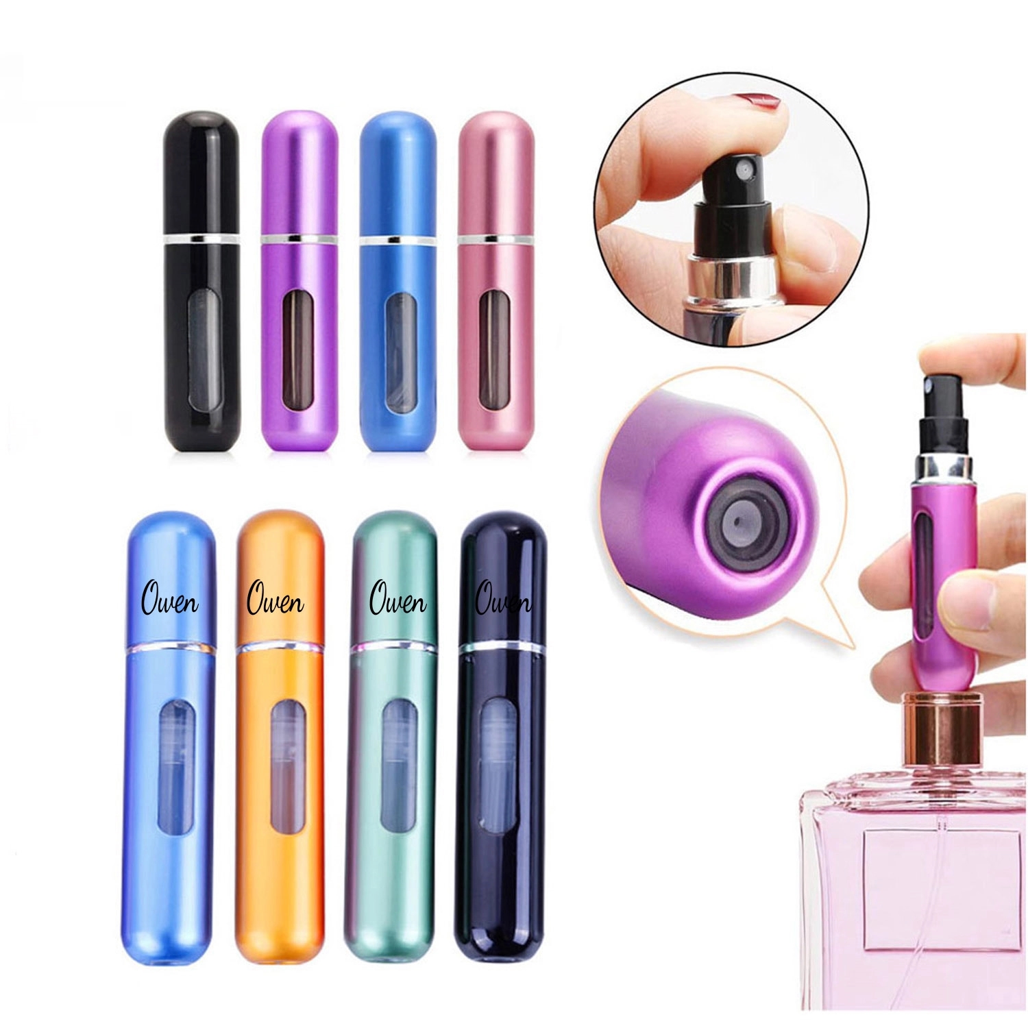 Portable Mini Refillable Fragrance Spray Bottle 1