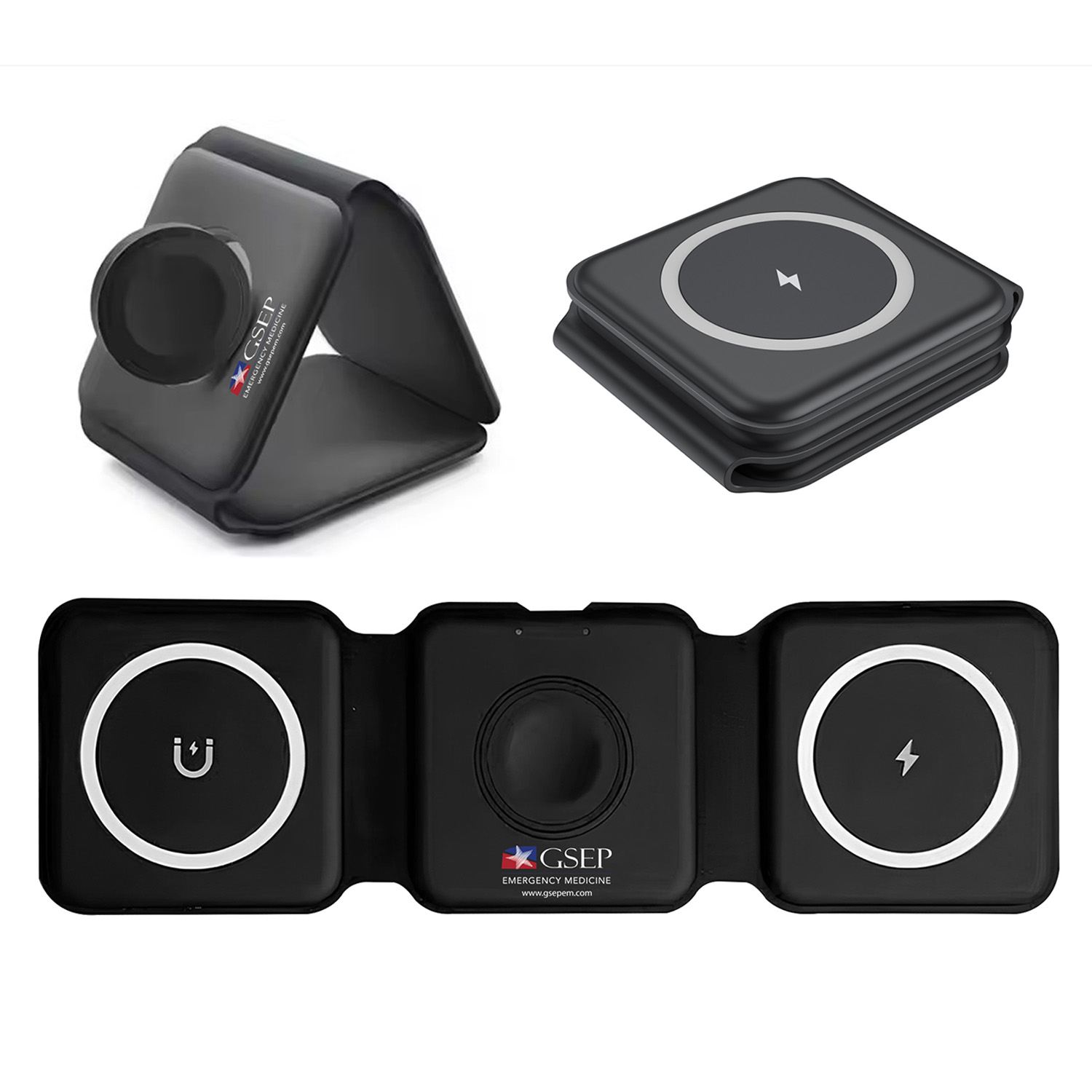 15W 3-IN-1 Foldable Wireless Charging Station 4