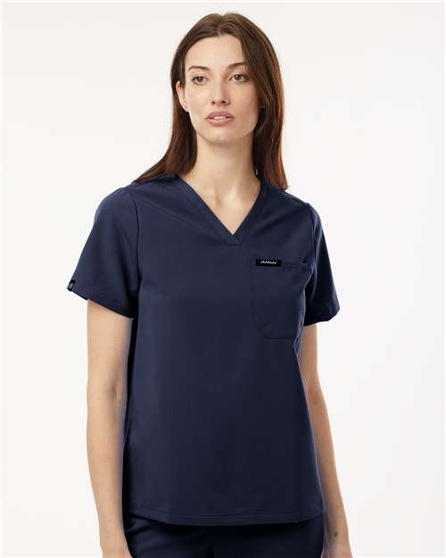 Women's Rhena Essential 1-Pocket Scrub V-Neck Top - W10001 41