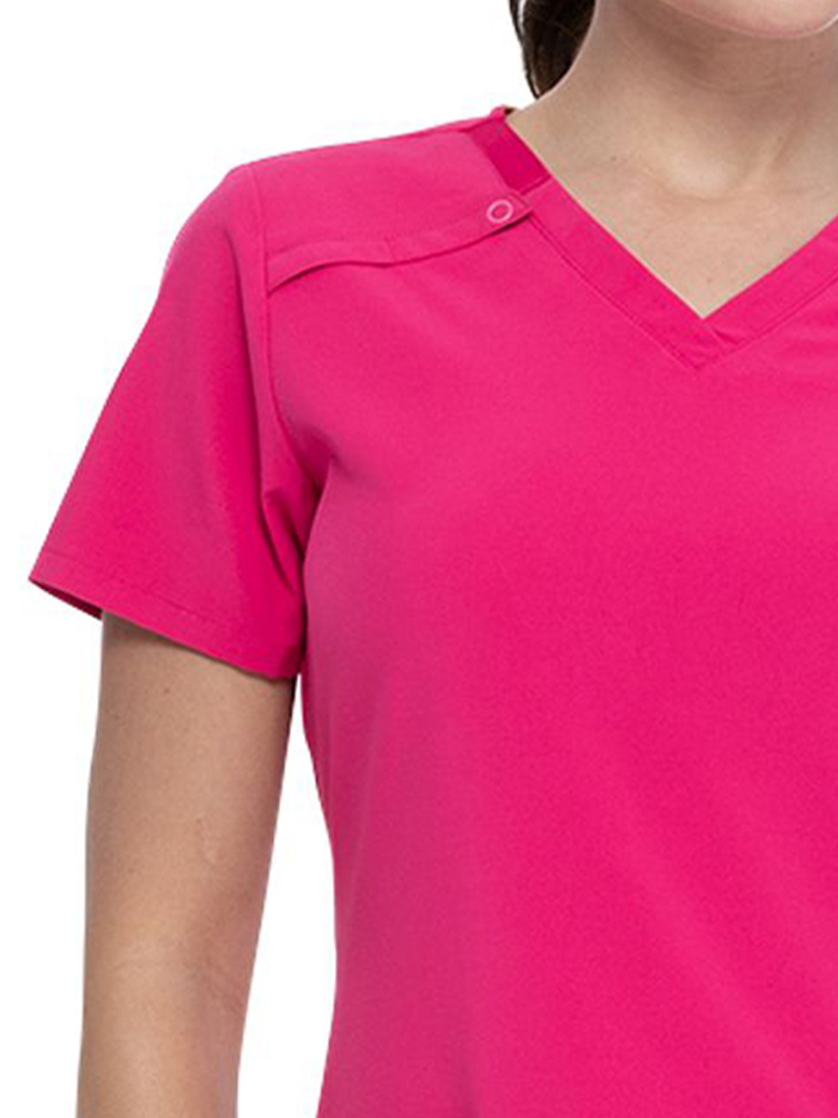Dickies Medical - EDS Essentials - Women's 2-Pocket Contemporary V-Neck Top 31