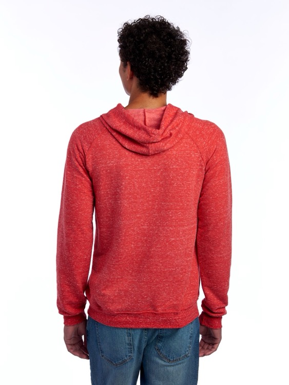 JERZEES Snow Heather Ring-Spun Unisex Raglan Hood, custom hoodie or sweatshirt with logo imprint 21